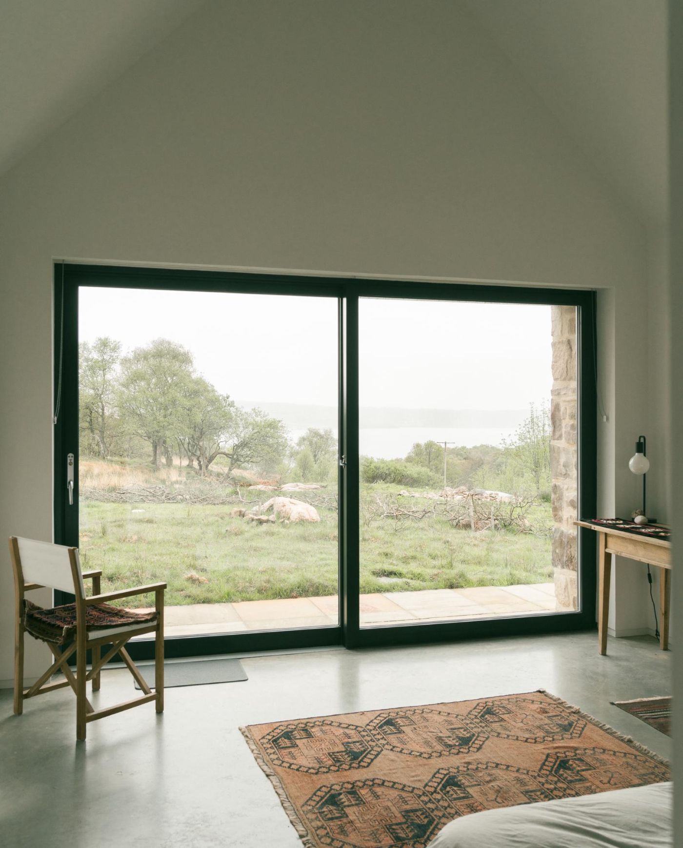 Diabeg by Dualchas Architects, glass, stone, craft, renovation, interiors