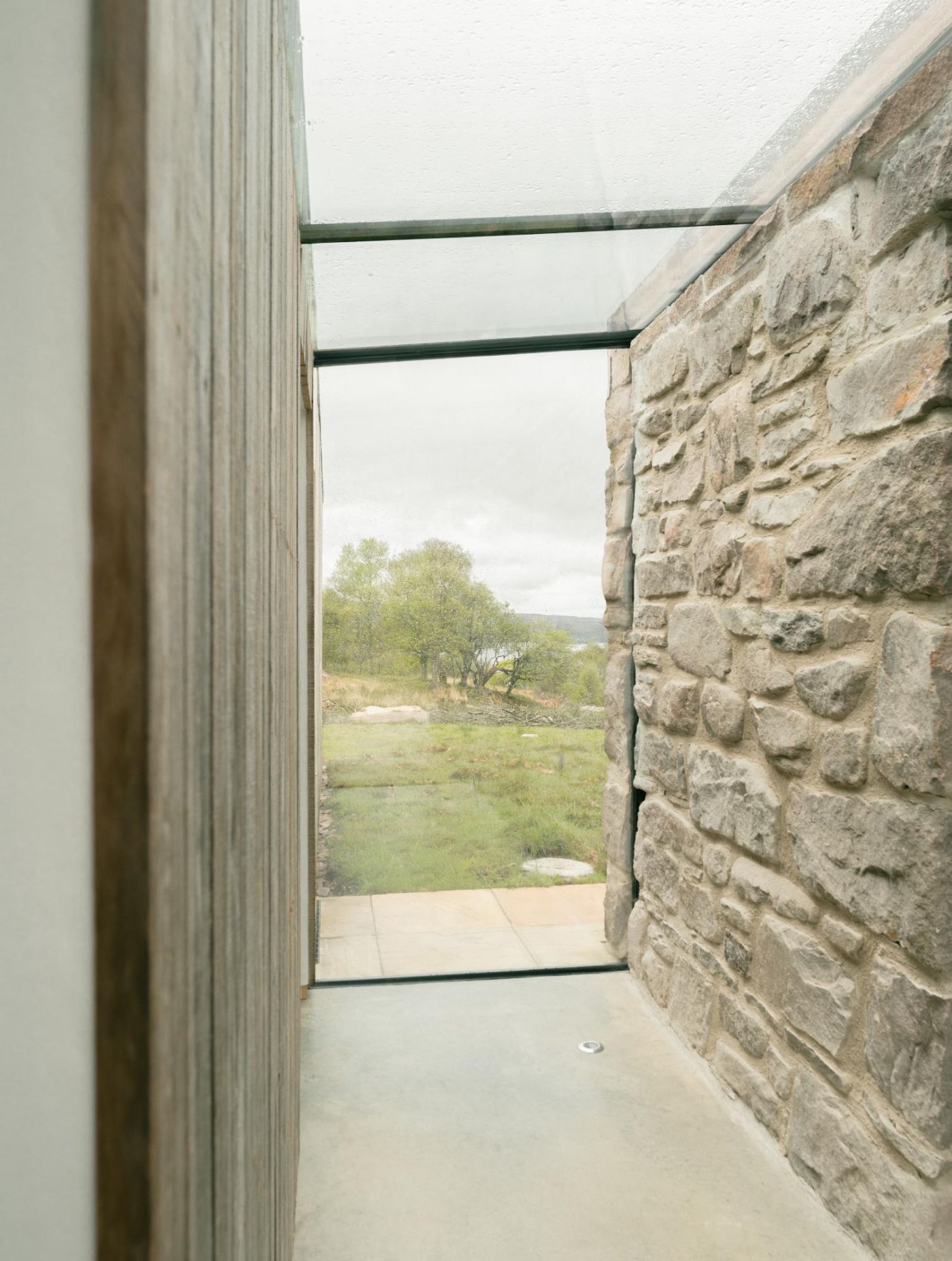 Diabeg by Dualchas Architects, glass, stone, craft, renovation, interiors