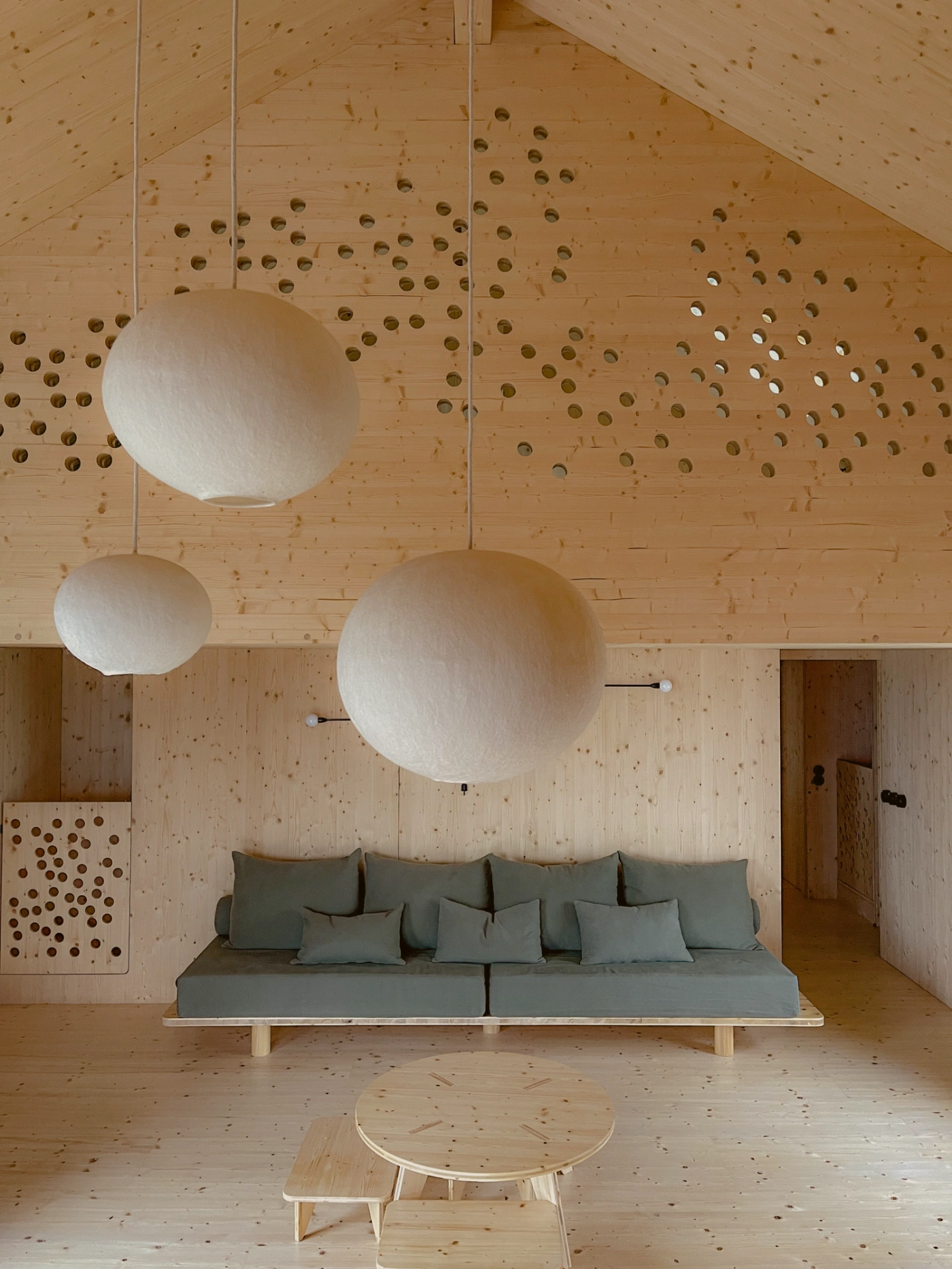 Maison Hiltiti caputred by Thisispaper Studio, wood, villa, wellness, architecture