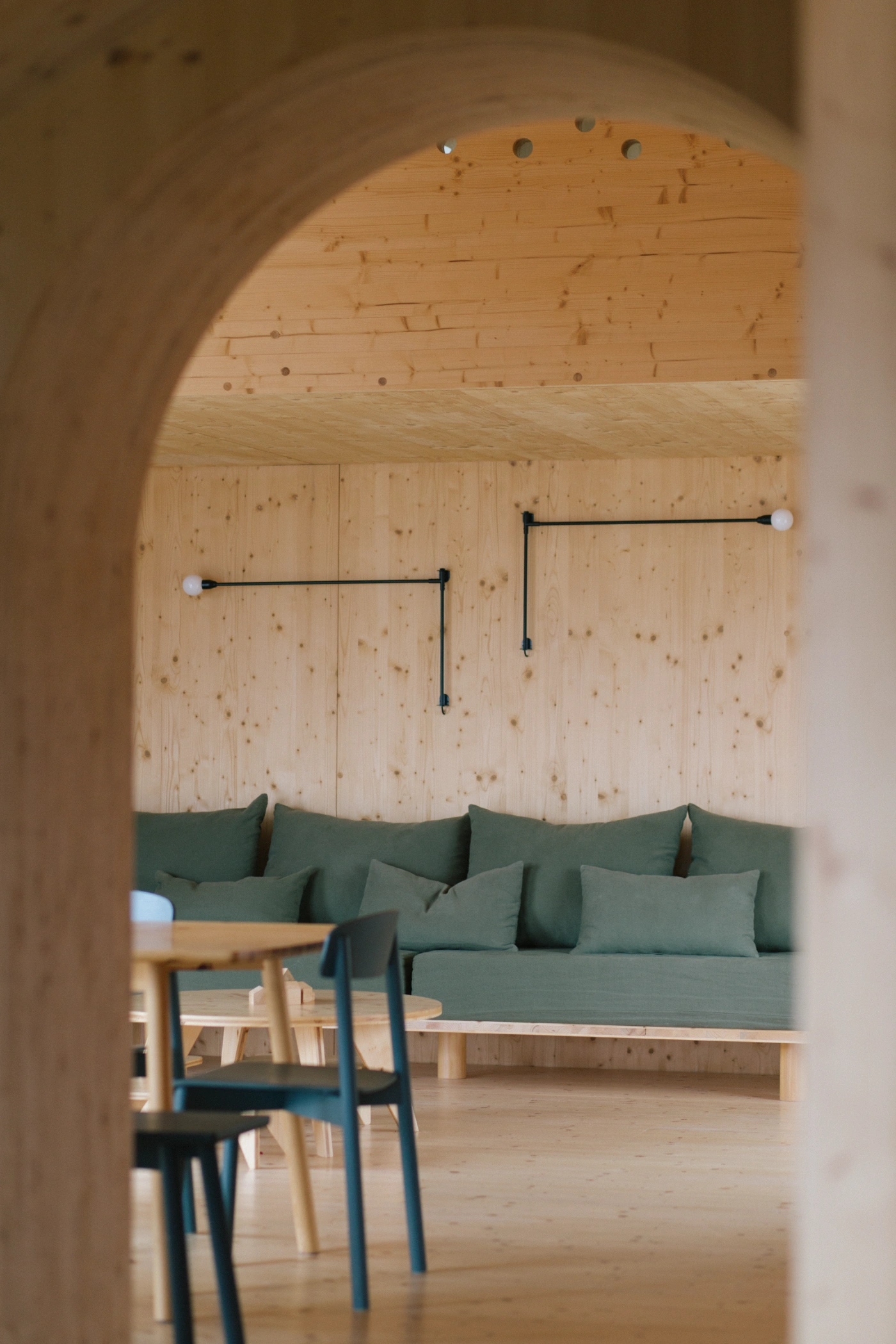 Maison Hiltiti caputred by Thisispaper Studio, wood, villa, wellness, architecture