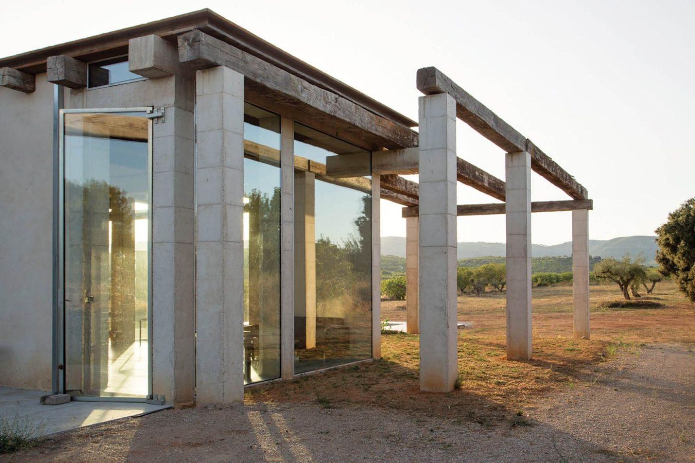 Spronken House, villa, artspace, steel, wood, interiors