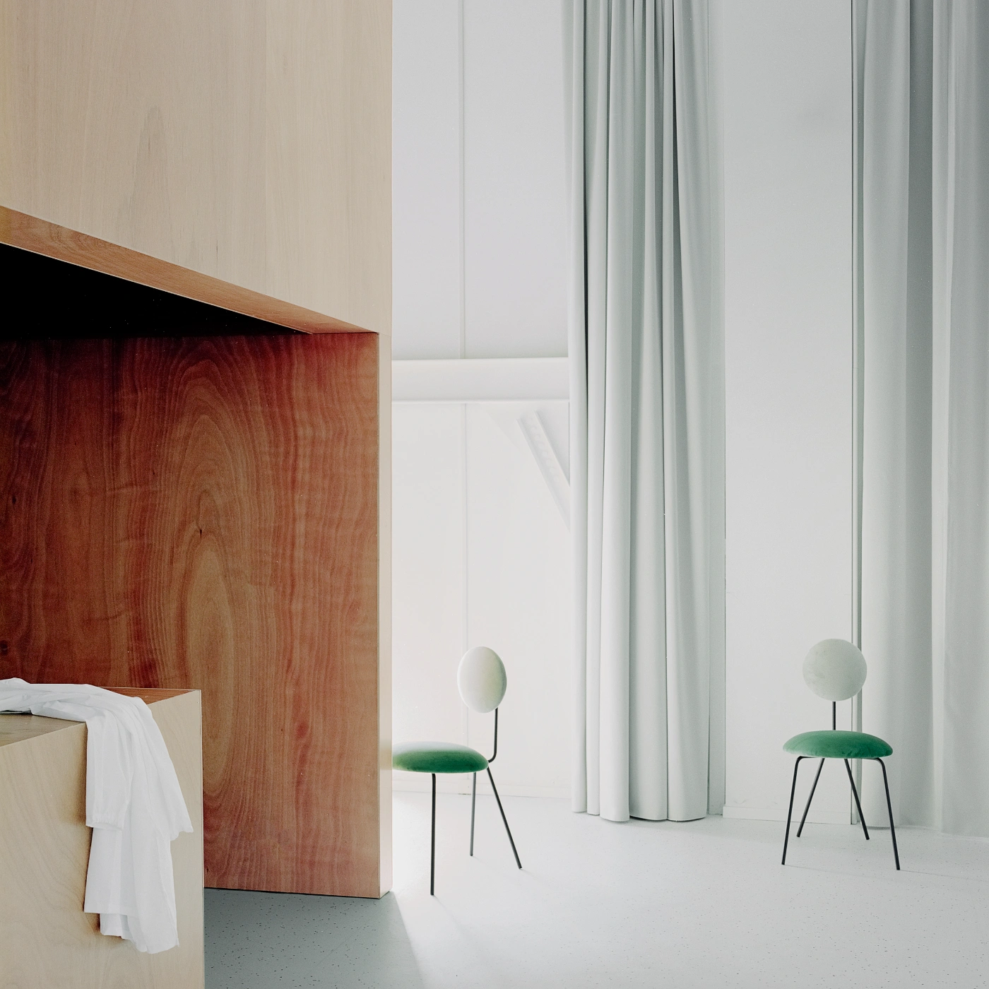 Cesarin project by co.arch, interiors, wood, furniture, architecture