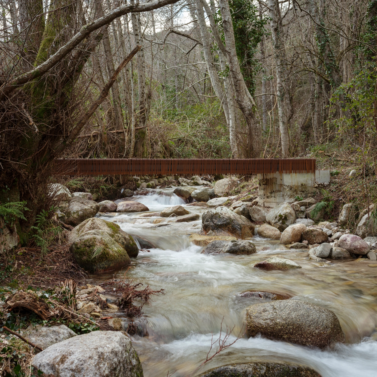 Mare a Mare Trails Footbridges by Orma Architettura, architecture, nature, minimalism, steel, sustainable