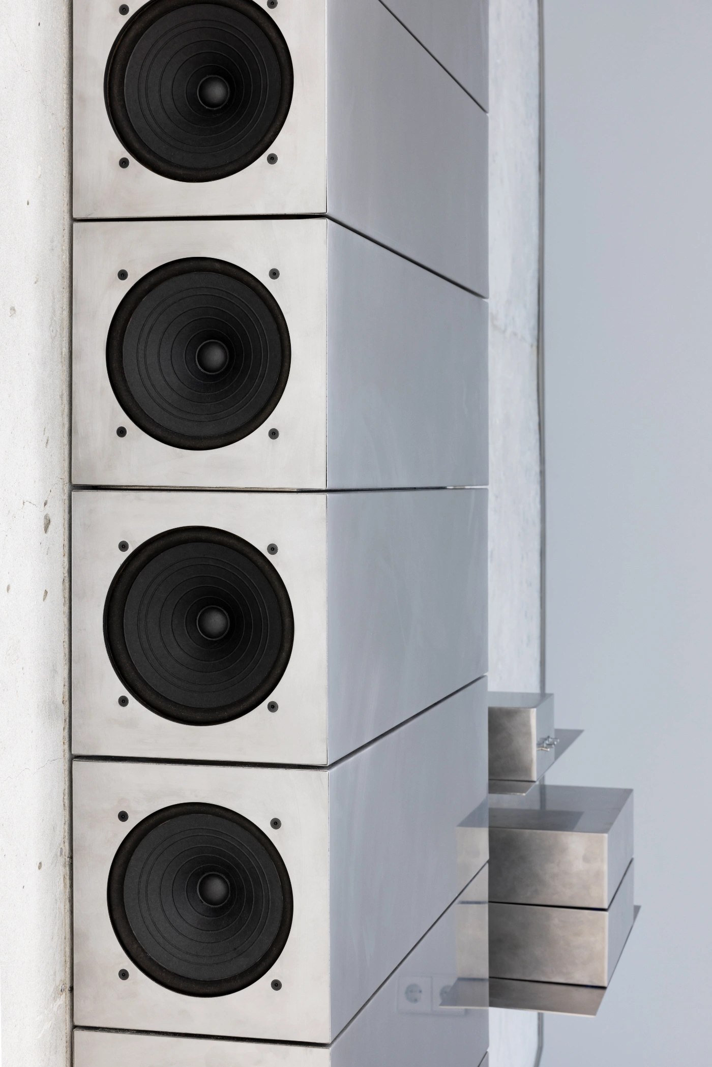 LWA0 Audio System by Ledongil Workshop, minimalism, design, analog, steel, object