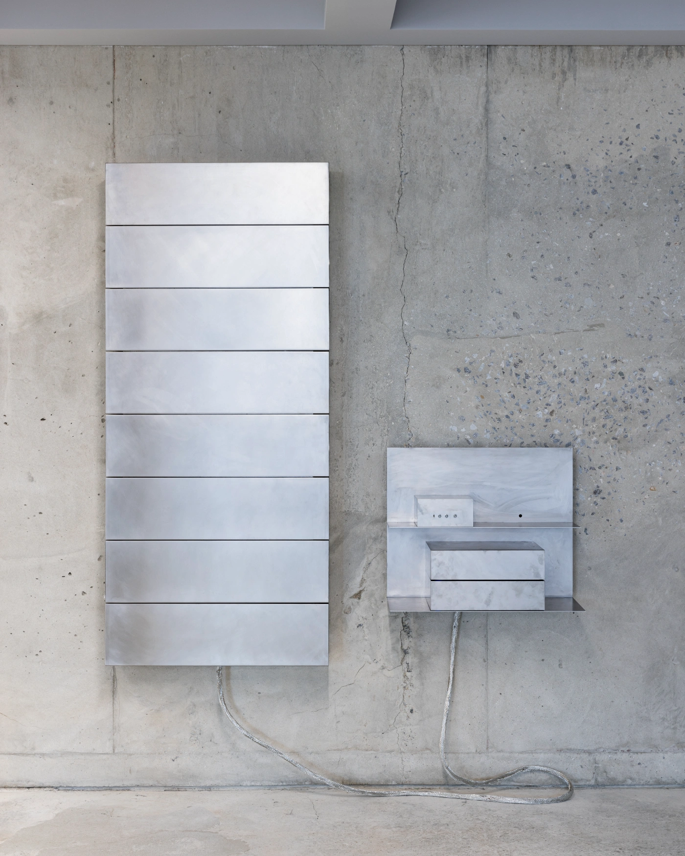 LWA0 Audio System by Ledongil Workshop, minimalism, design, analog, steel, object