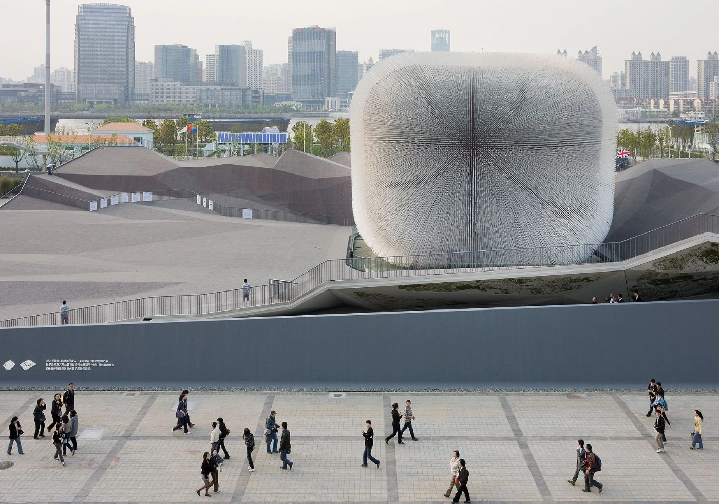 The Seed Cathedral by Heatherwick Studio, architecture, pavilion, china, organic, design