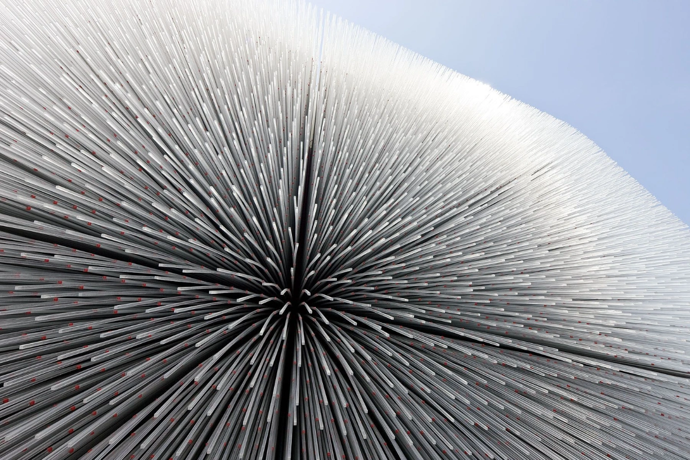 The Seed Cathedral by Heatherwick Studio, architecture, pavilion, china, organic, design