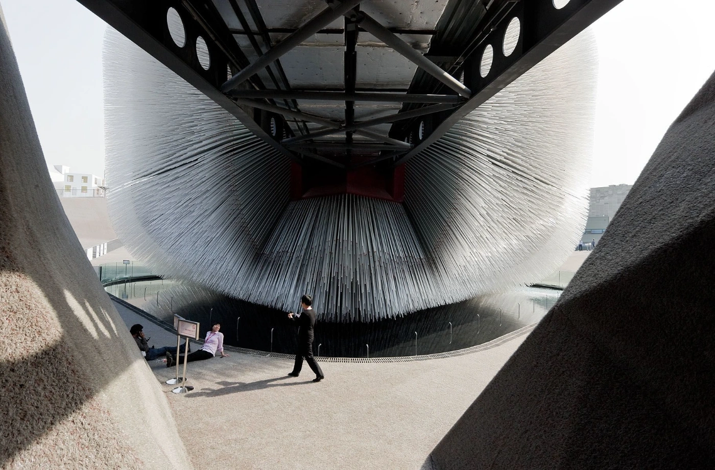 The Seed Cathedral by Heatherwick Studio, architecture, pavilion, china, organic, design