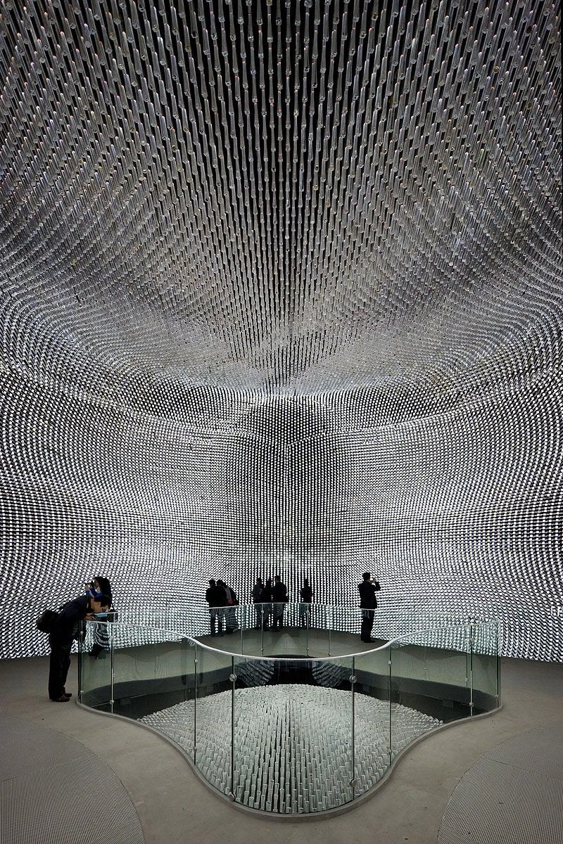 The Seed Cathedral by Heatherwick Studio, architecture, pavilion, china, organic, design