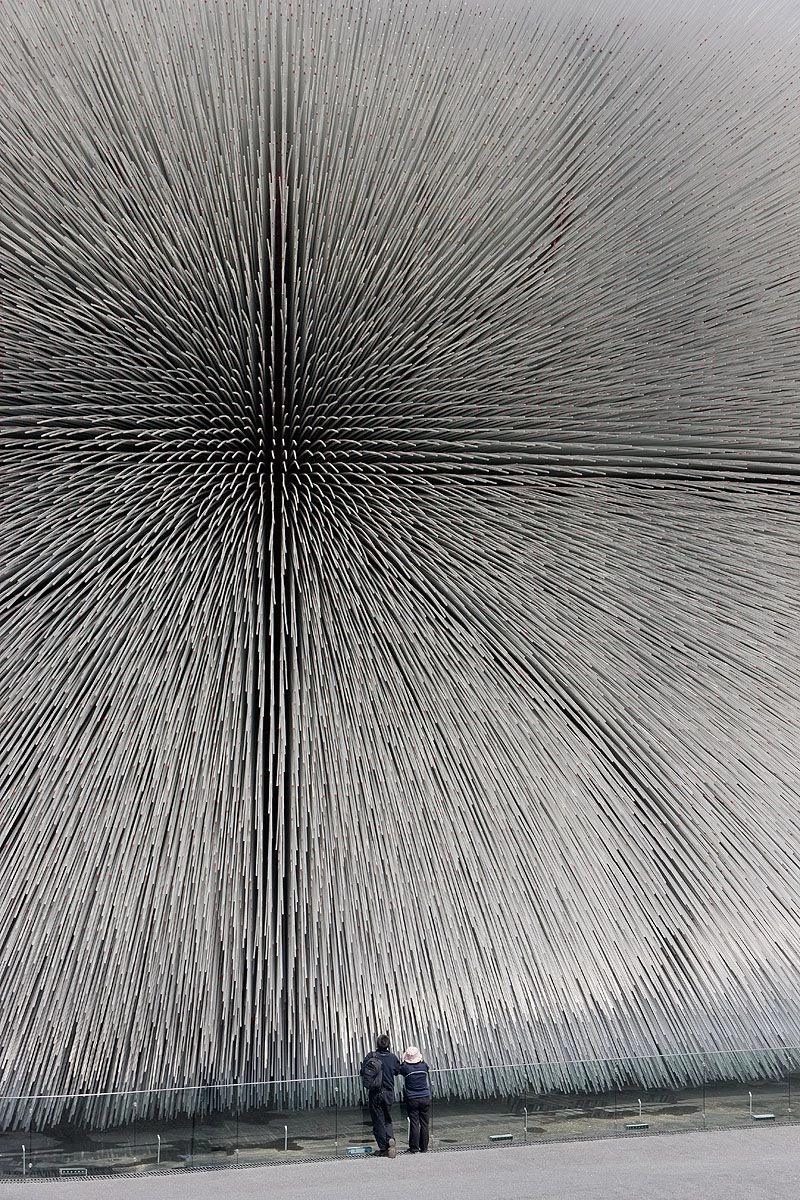 The Seed Cathedral by Heatherwick Studio, architecture, pavilion, china, organic, design