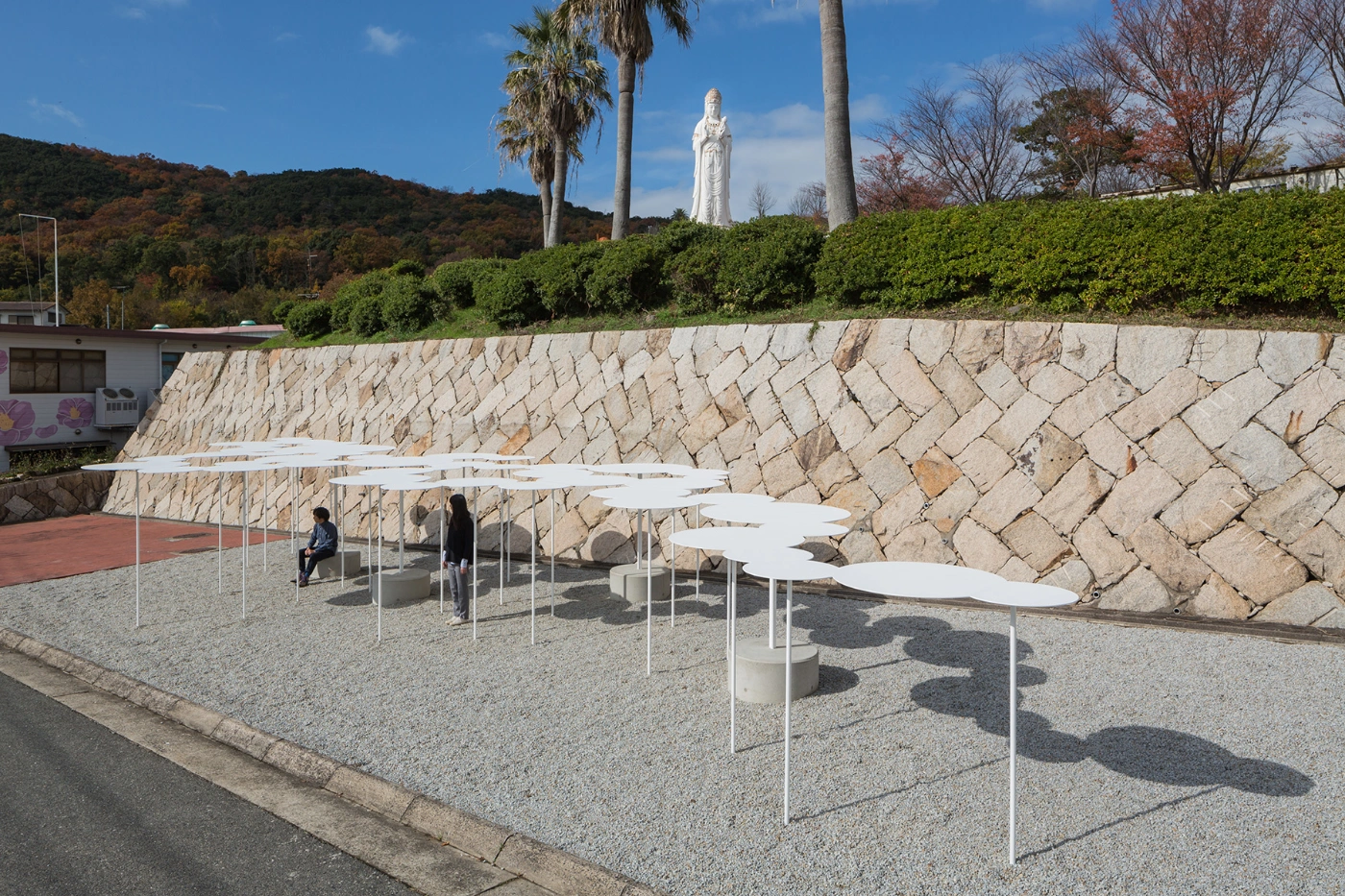 Bus Stop in Shodoshima by Tato Architects, japan, minimalism, public, design, architecture