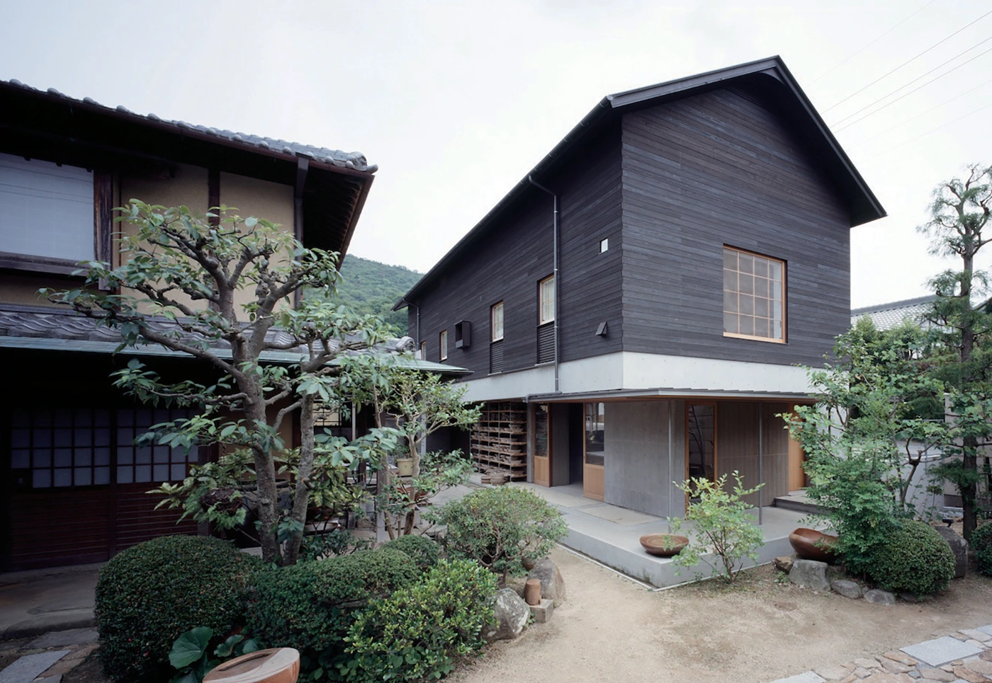 House in Imbe by Tamotsu Teshima Architects, japan, architecture, familyhouse, concrete, wood