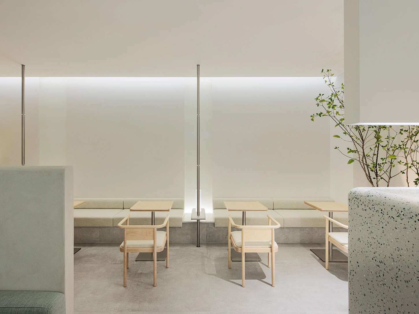 SAGE Lounge by LABOTORY, minimalism, glass, white, interiors