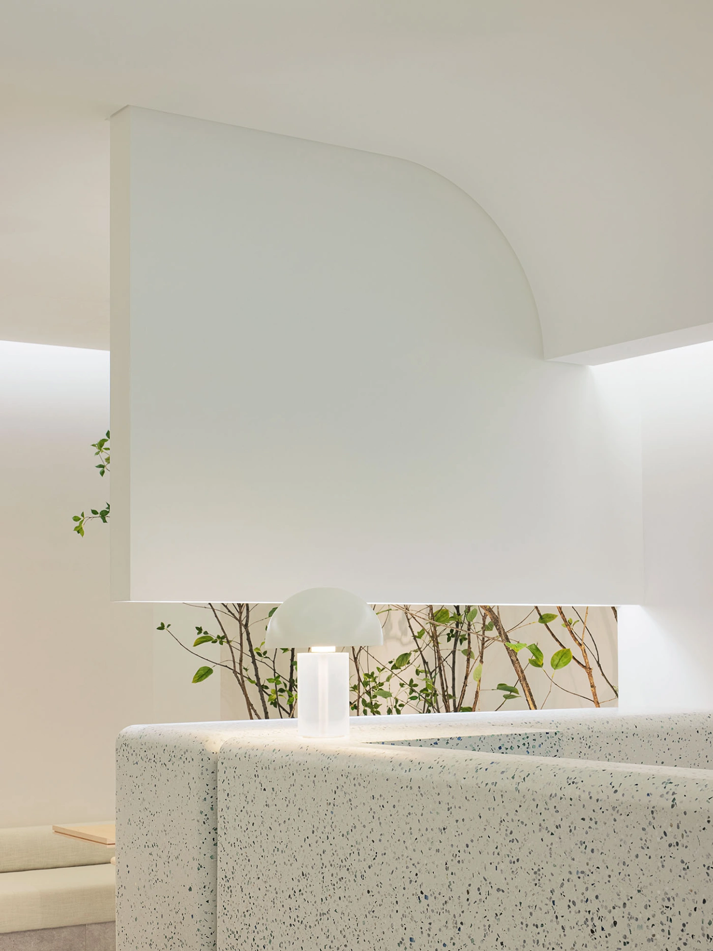 SAGE Lounge by LABOTORY, minimalism, glass, white, interiors