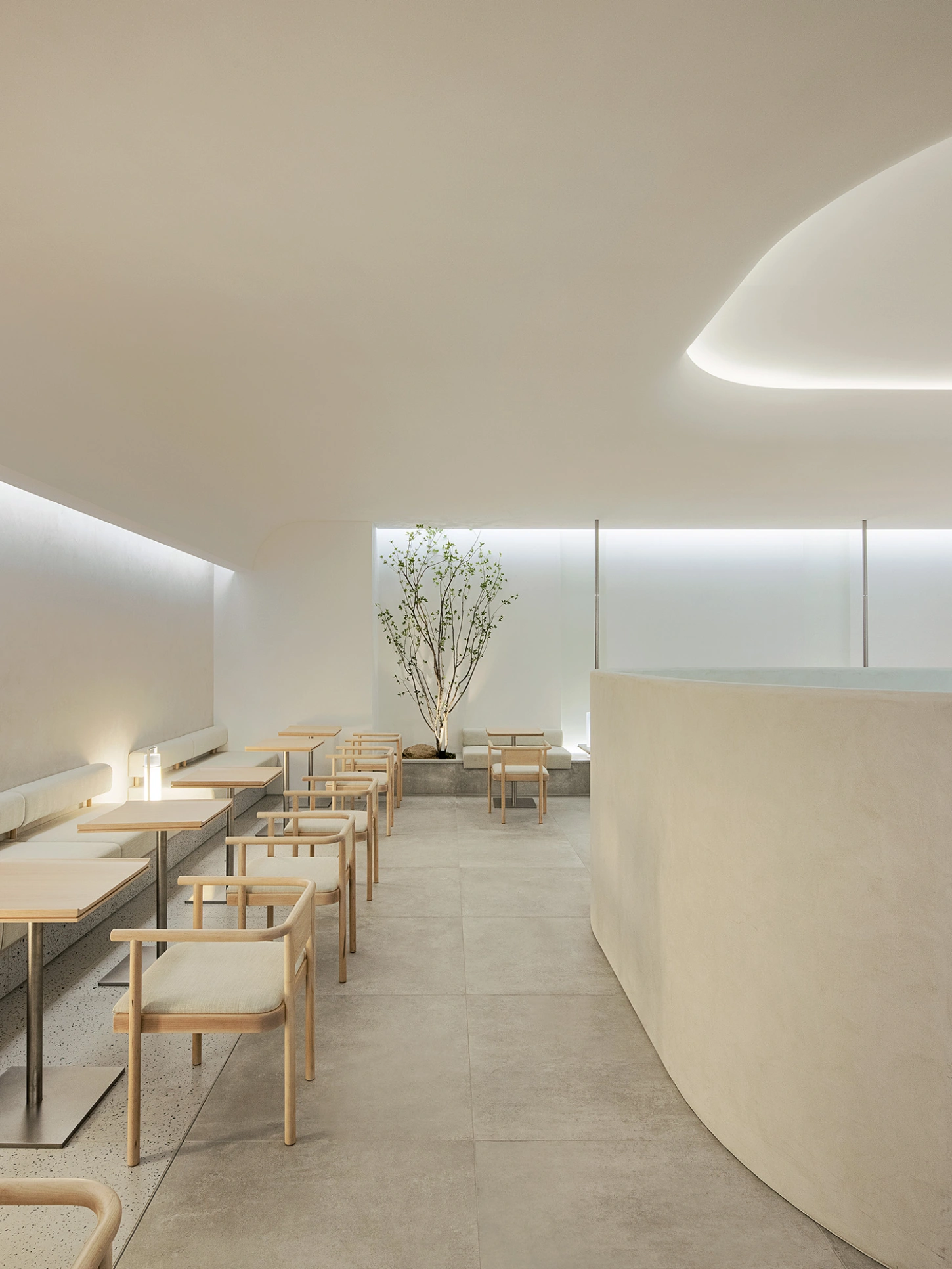 SAGE Lounge by LABOTORY, minimalism, glass, white, interiors