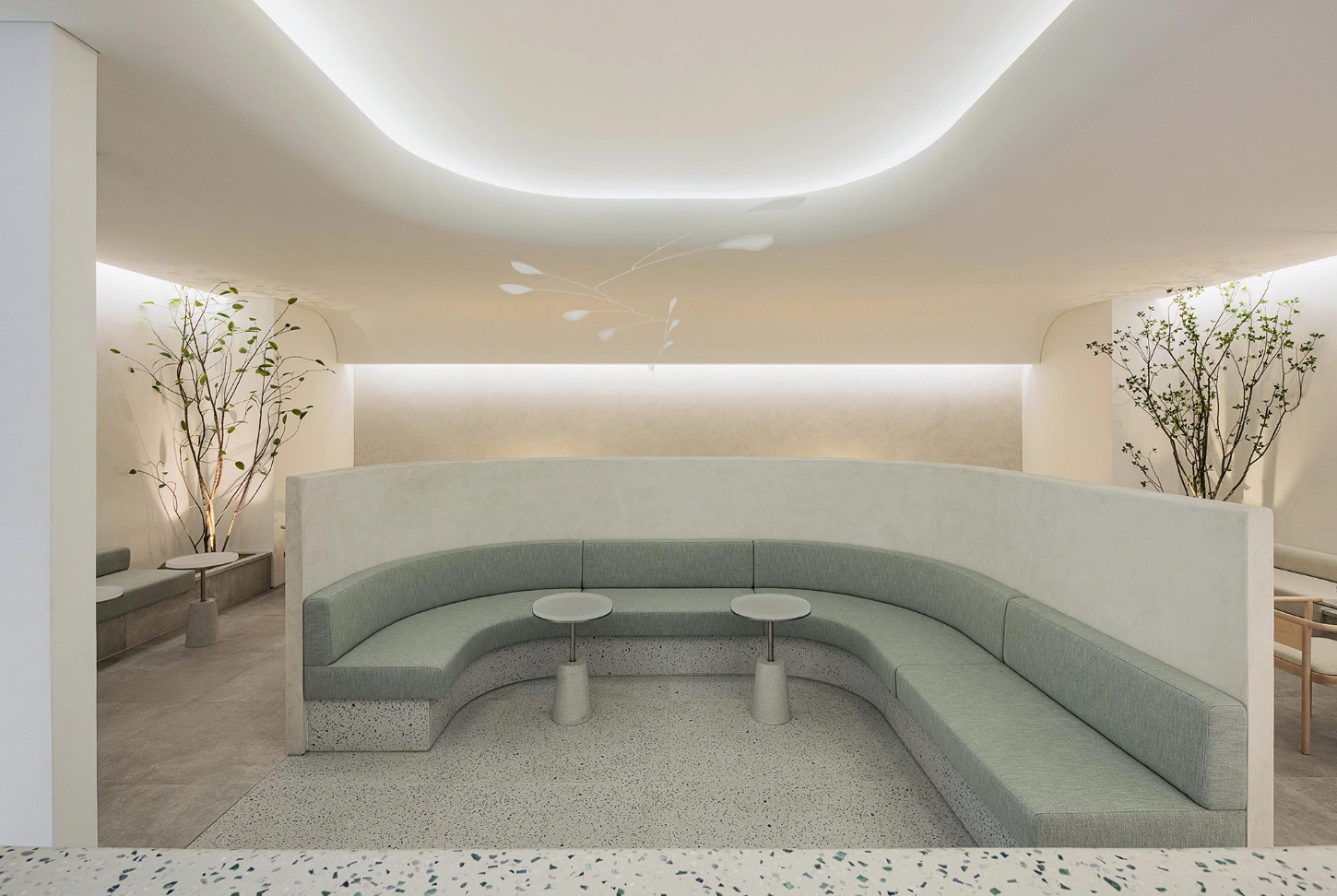 SAGE Lounge by LABOTORY, minimalism, glass, white, interiors