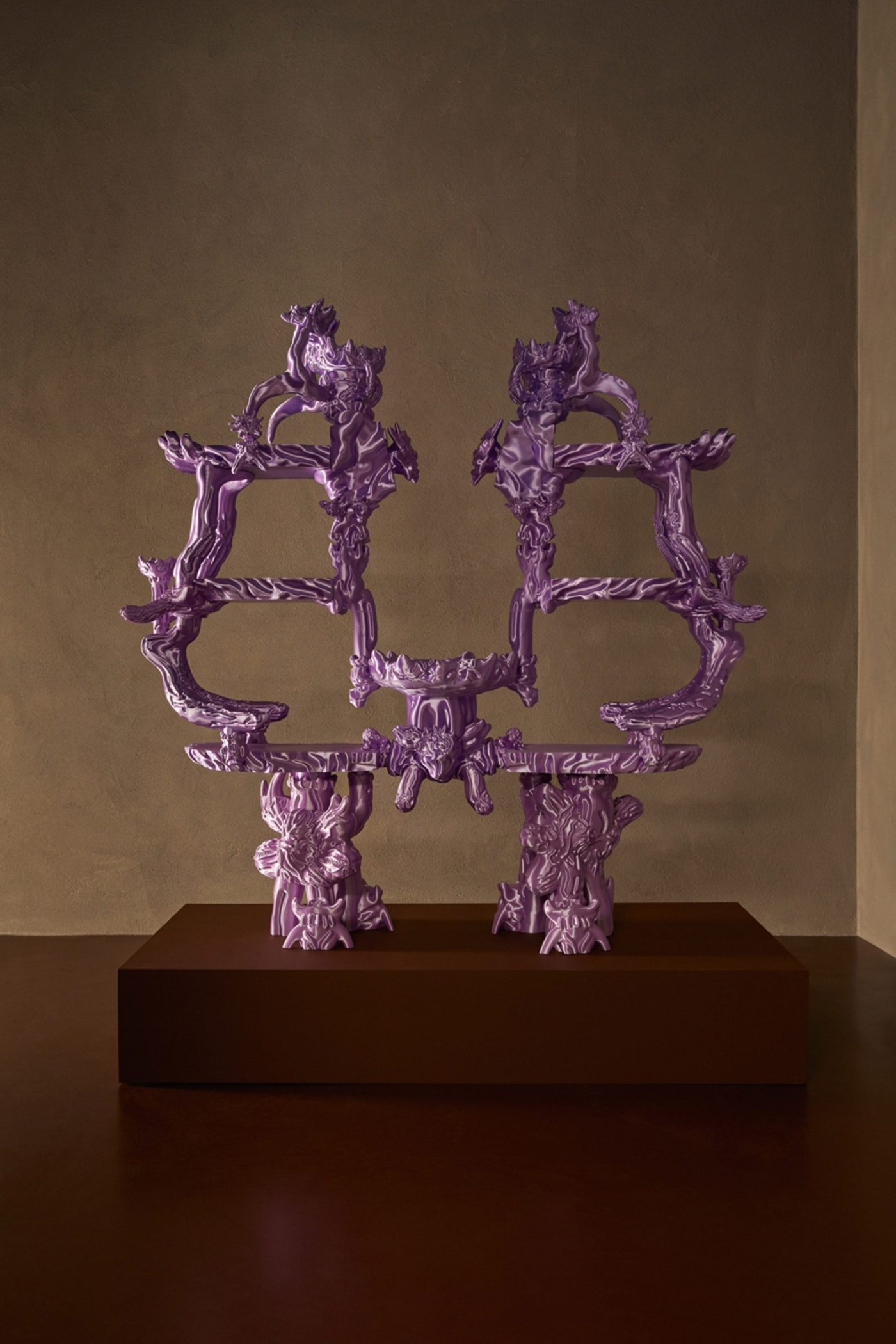 3D-printed sculptures by Audrey Large, 3D, abstract, digital, art, design