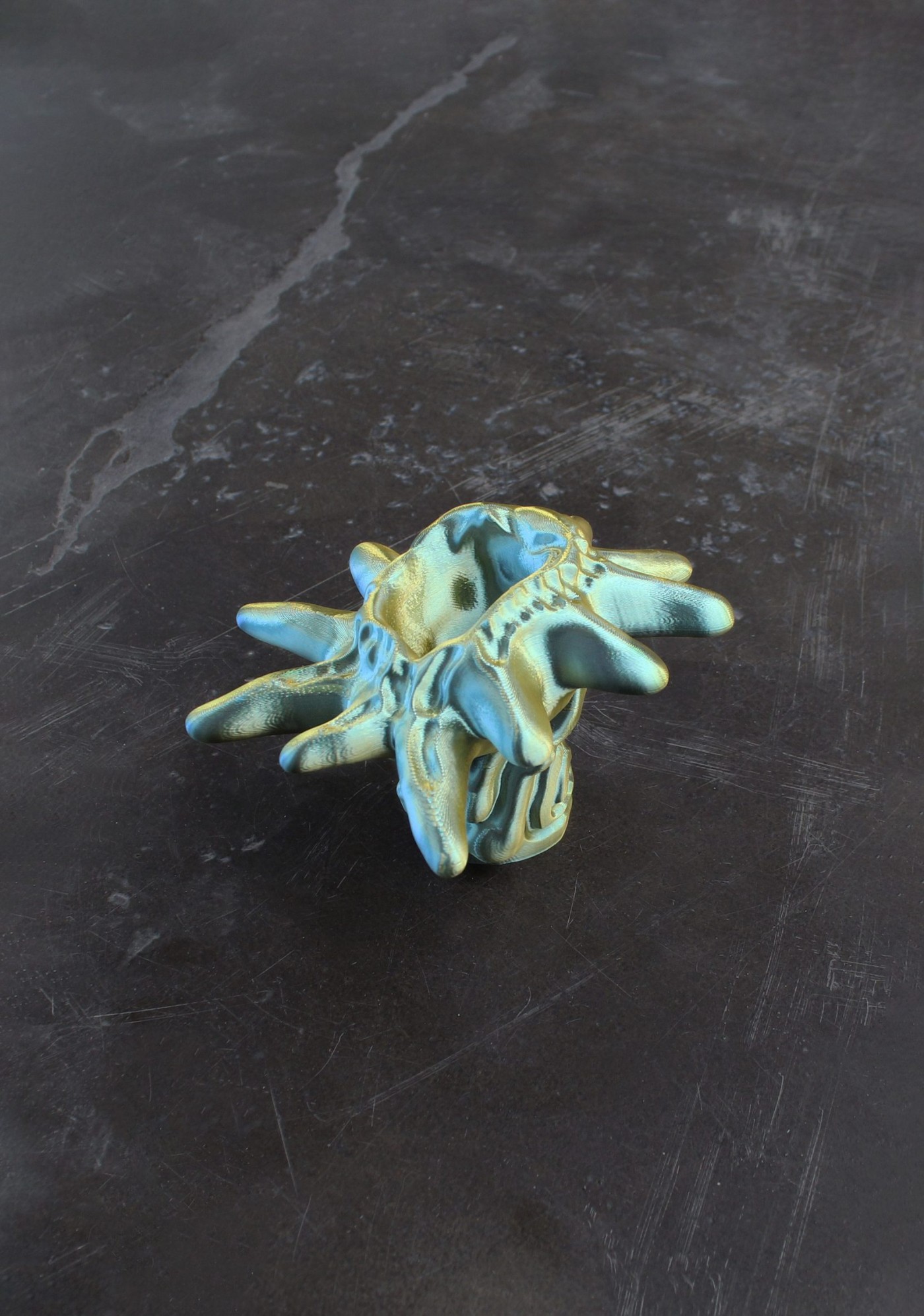 3D-printed sculptures by Audrey Large, 3D, abstract, digital, art, design