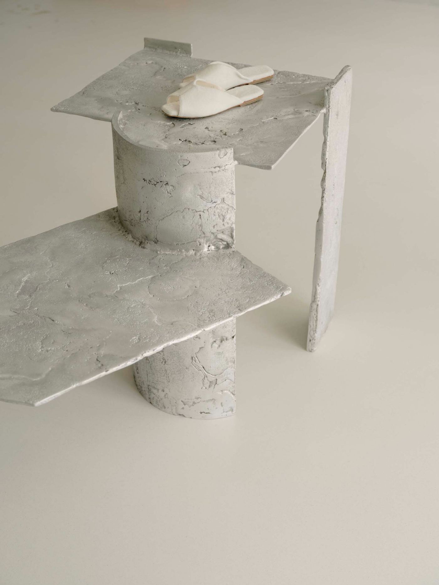 Deiji Studios Store by Pattern Studio, stone, concrete, interiors, public