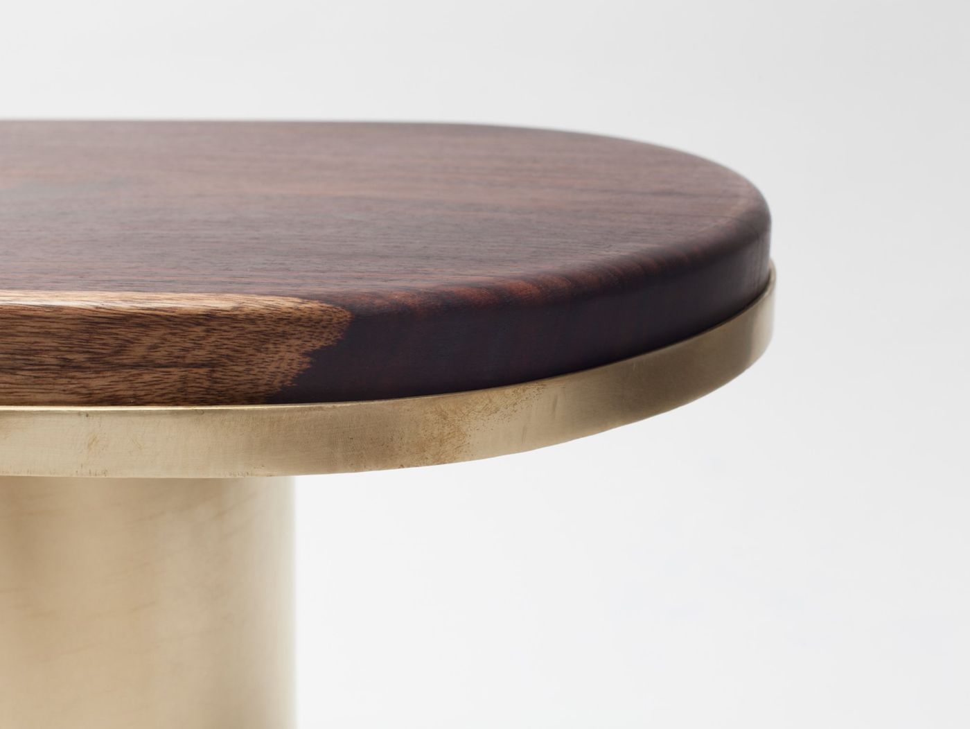 'Structure For Use' by Jeonghwa Seo — Close-up detail of a stool from the 'Structure For Use' series, capturing the junction between materials and construction.