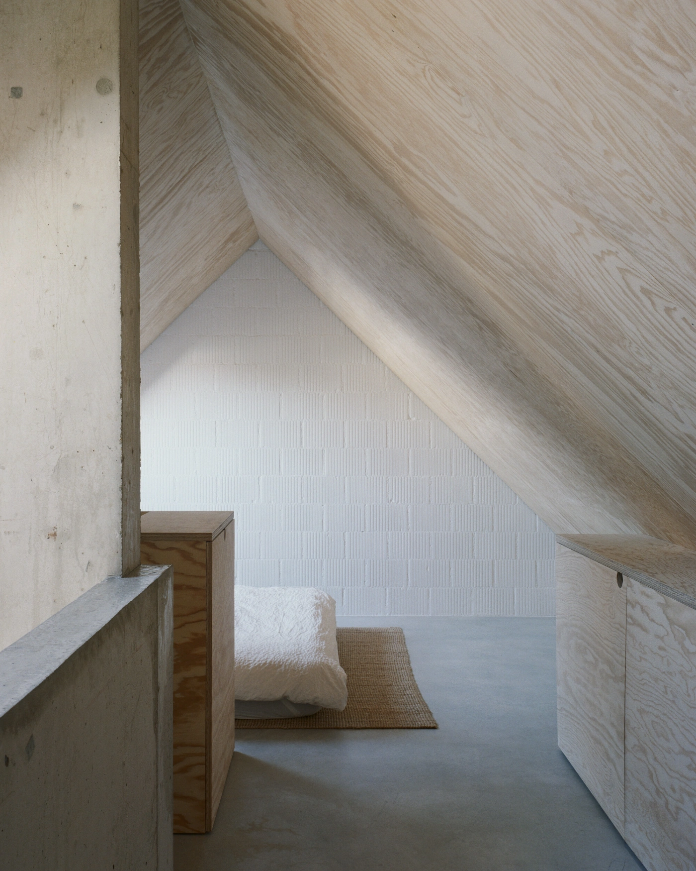 Blaesi by Wallimann Reichen, architecture, interiors, apartment, minimalism, concrete