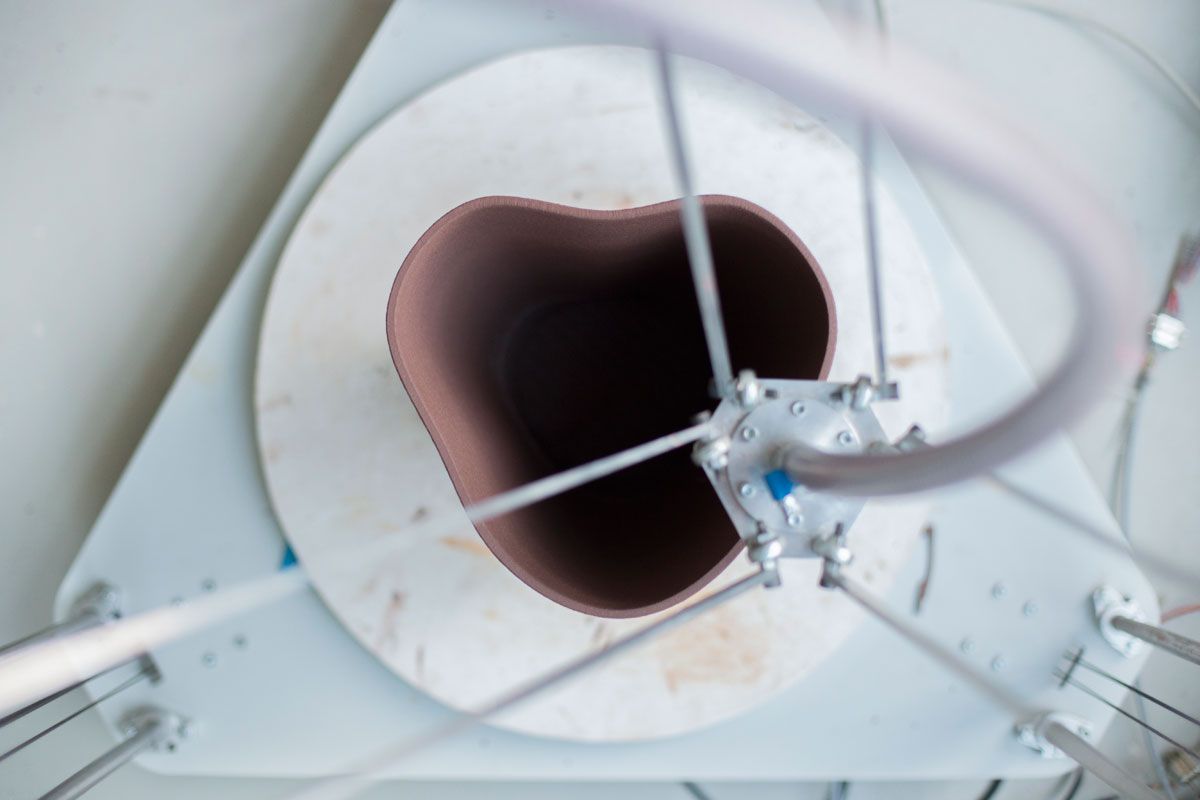 3D printed Ceramic by Olivier van Herpt, 3D, craft, ceramics, technology, design