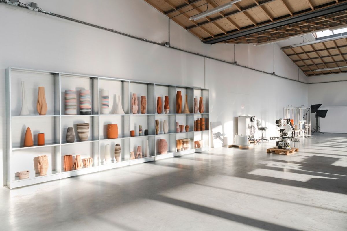 3D printed Ceramic by Olivier van Herpt, 3D, craft, ceramics, technology, design