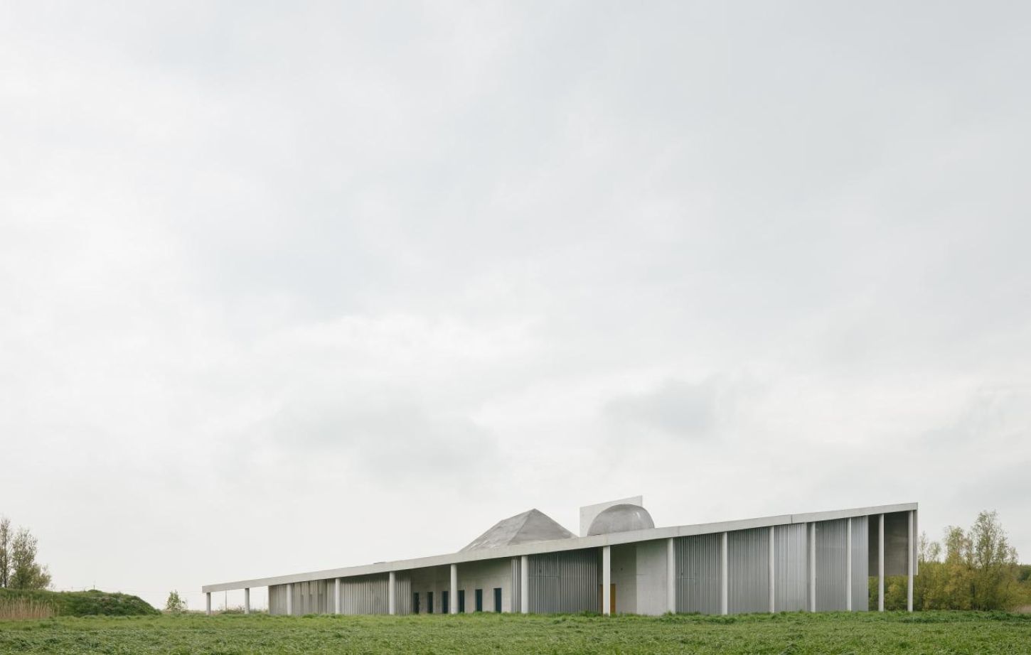 Crematorium by Office KGDVS, crematorium, concrete, interiors, minimalism, architecture