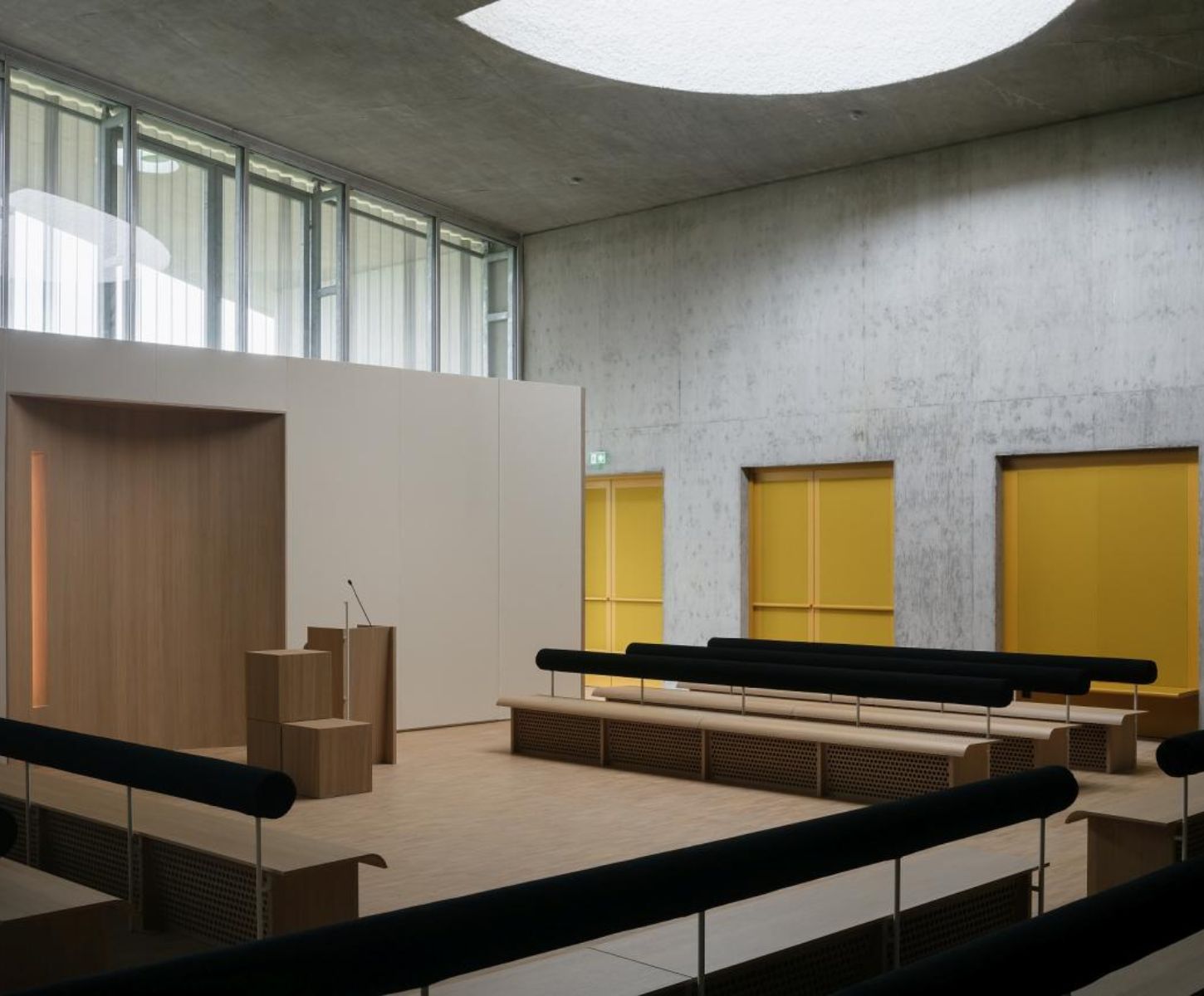 Crematorium by Office KGDVS, crematorium, concrete, interiors, minimalism, architecture