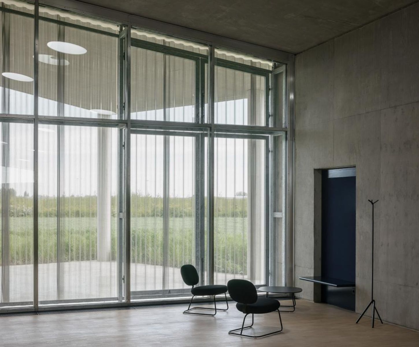 Crematorium by Office KGDVS, crematorium, concrete, interiors, minimalism, architecture