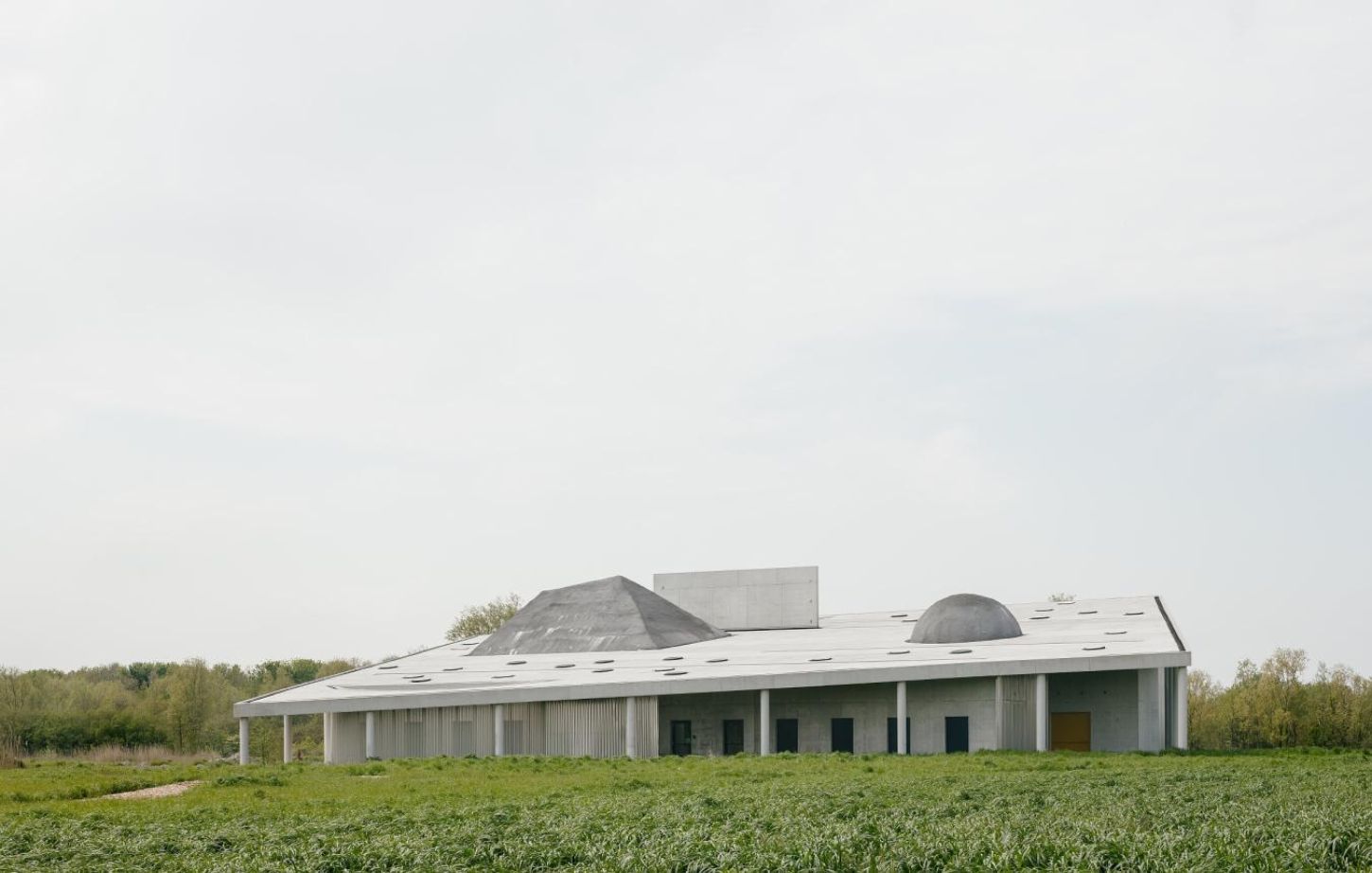 Crematorium by Office KGDVS, crematorium, concrete, interiors, minimalism, architecture