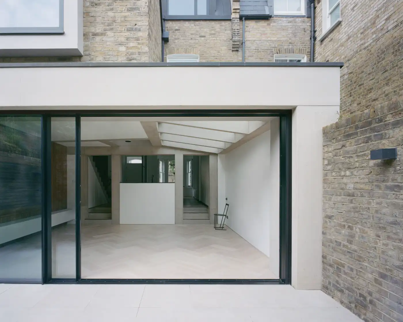 Framework House by Studio McW, concrete, extension, familyhouse, wood, minimalism