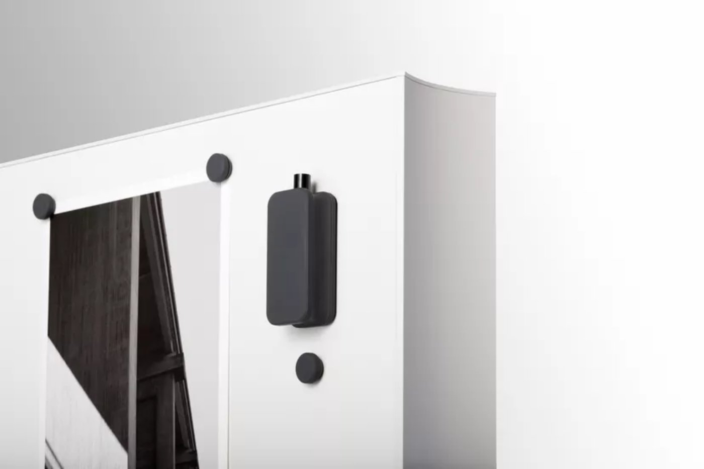 Abstracta Agile by Studio Stockholm by Studio Stockholm for Abstracta — Abstracta Agile mobile screen system by Studio Stockholm, configured as a multi-functional office partition.