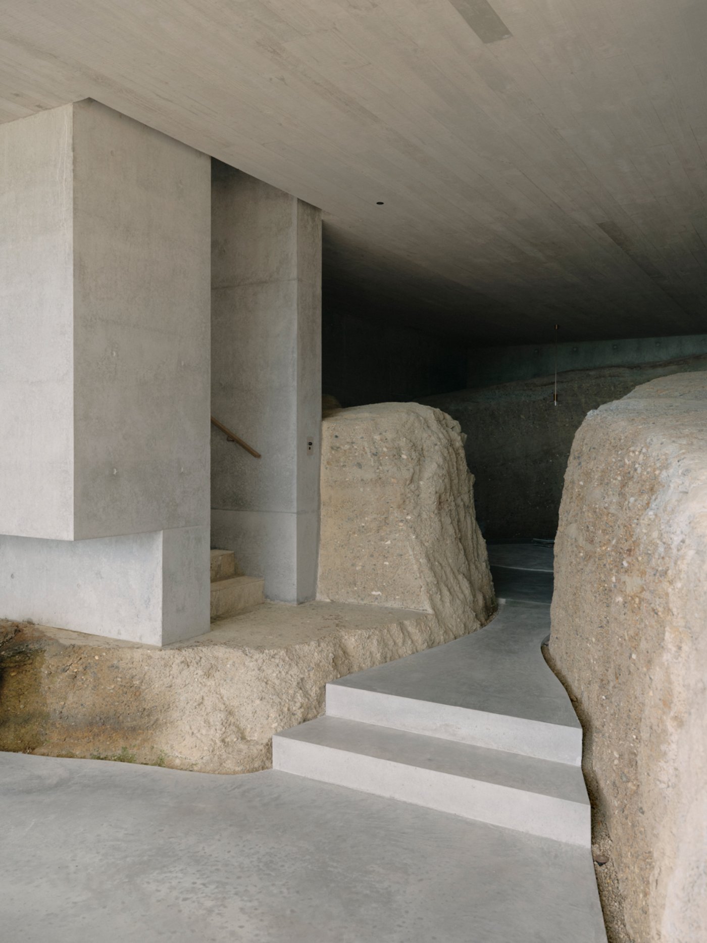 Bunkeren by James Stockwell Architect, villa, familyhouse, concrete, stone, landscape