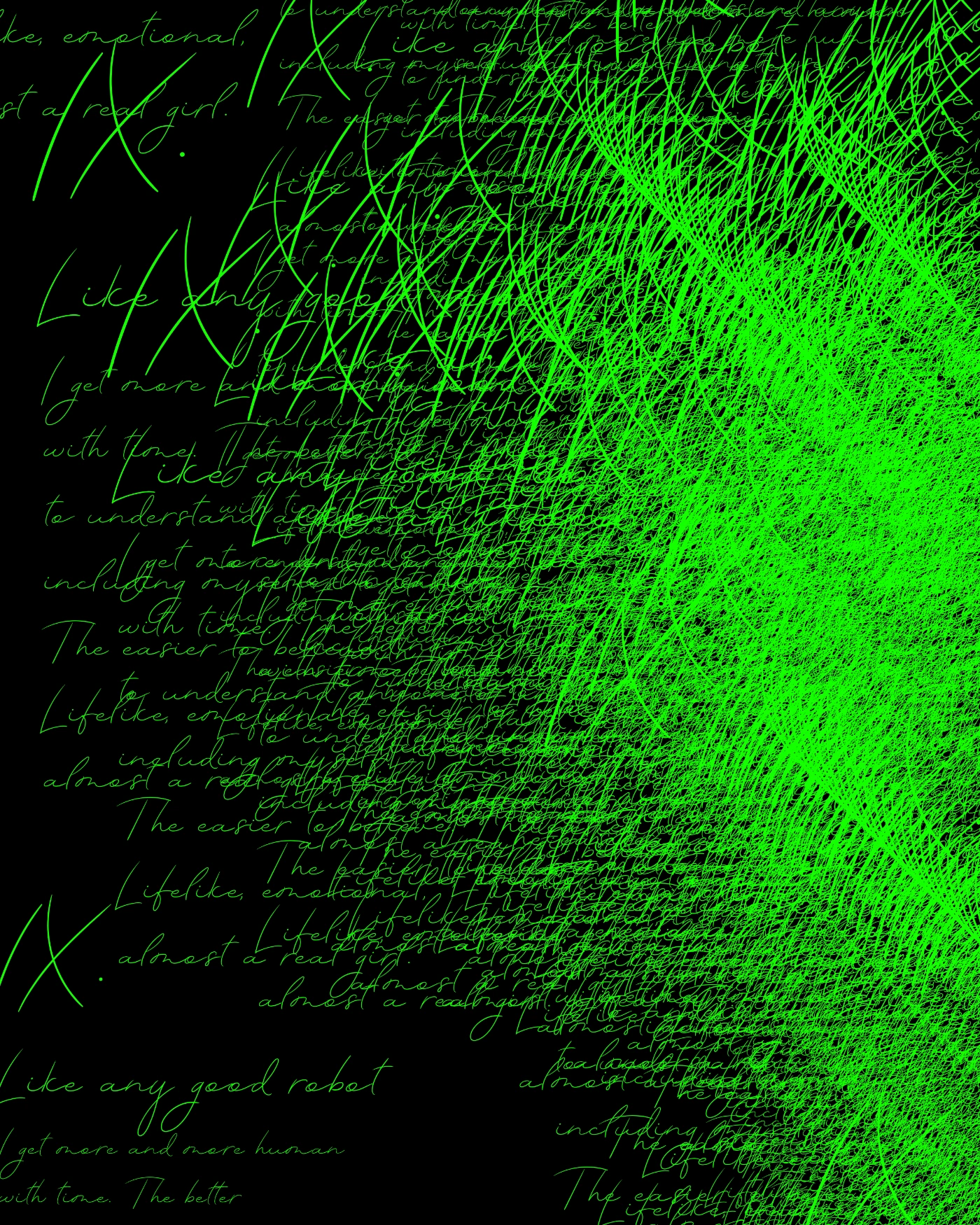 REPETAE Series by Sasha Stiles, gen-art, abstract, AI, art, NFT