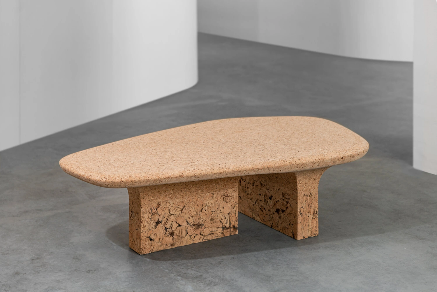 Burnt Cork Collection by Noé Duchafour-Lawrance, craft, design, furniture, organic, table