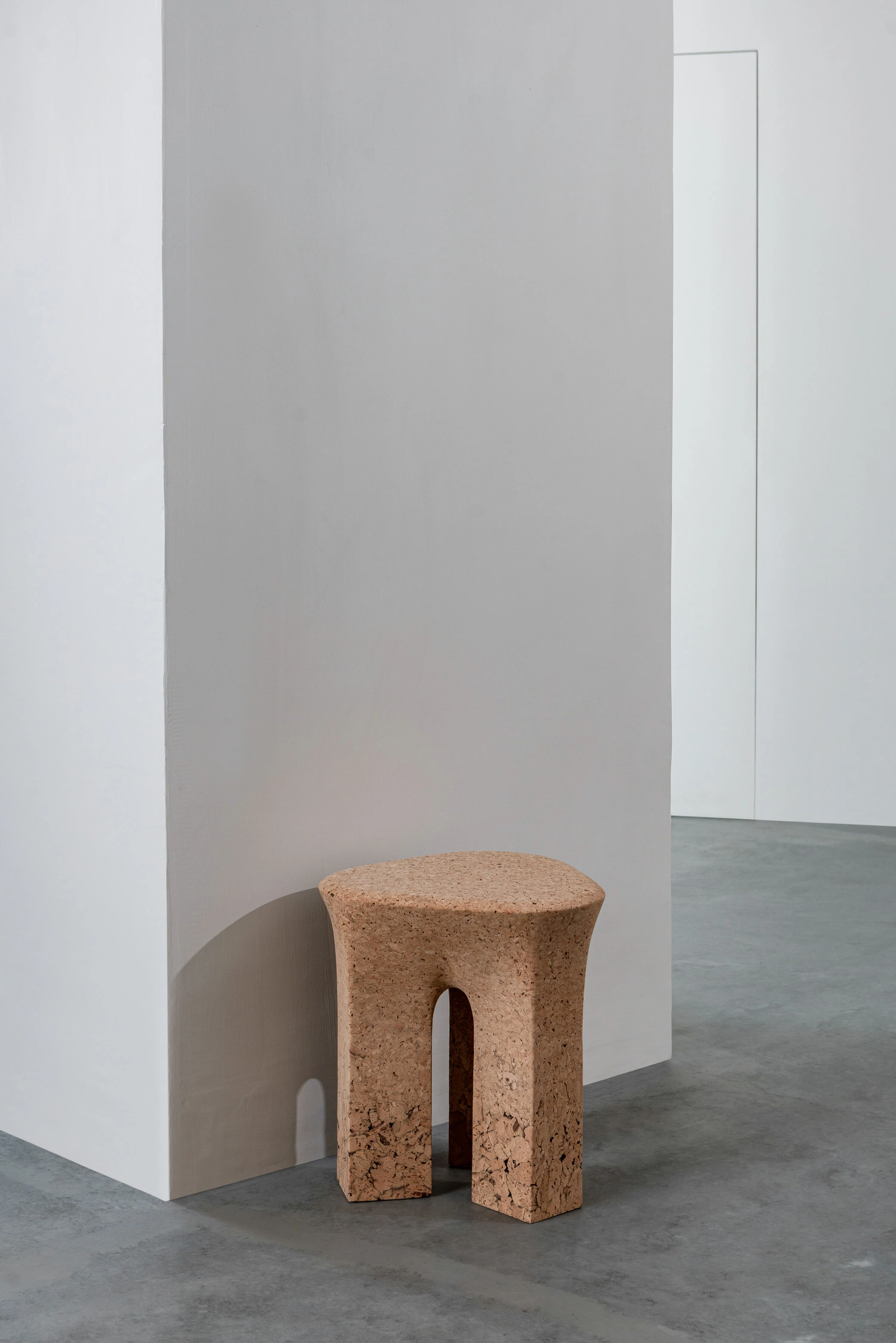 Burnt Cork Collection by Noé Duchafour-Lawrance, craft, design, furniture, organic, table