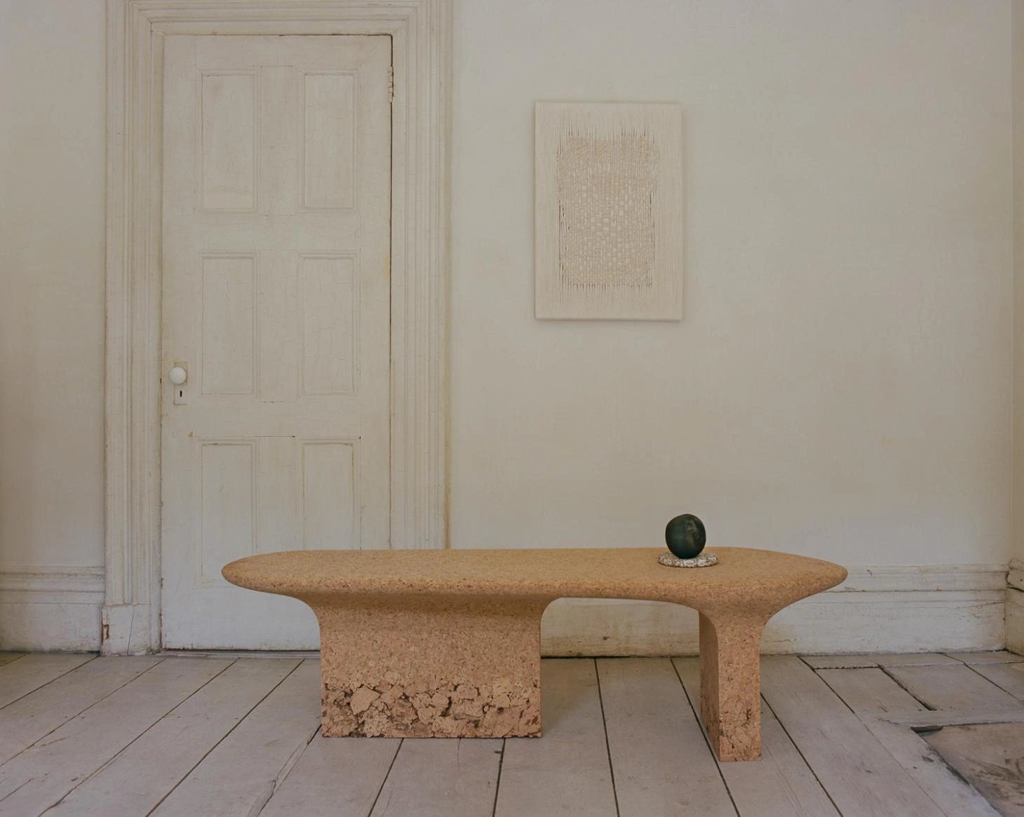 Burnt Cork Collection by Noé Duchafour-Lawrance, craft, design, furniture, organic, table