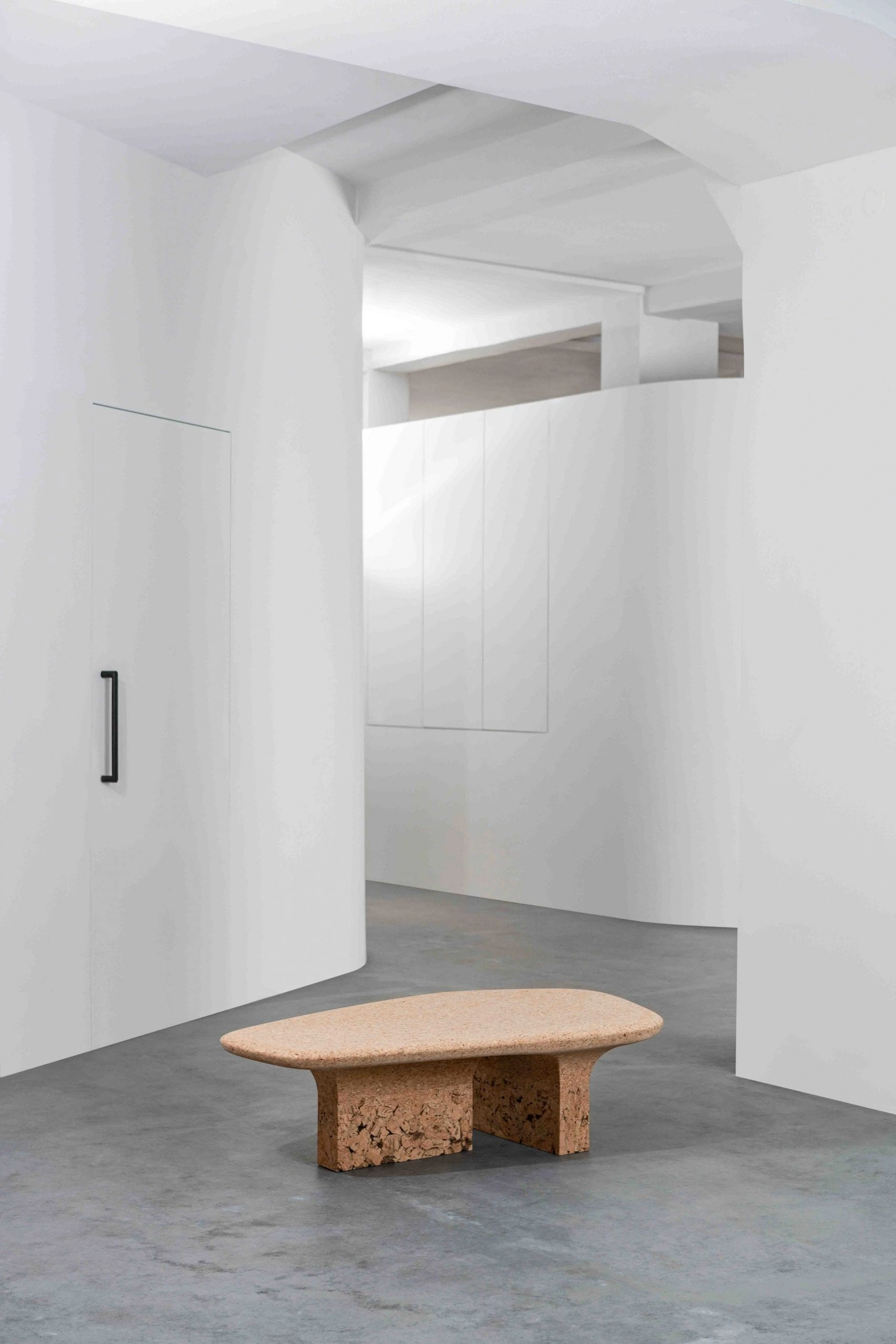 Burnt Cork Collection by Noé Duchafour-Lawrance, craft, design, furniture, organic, table