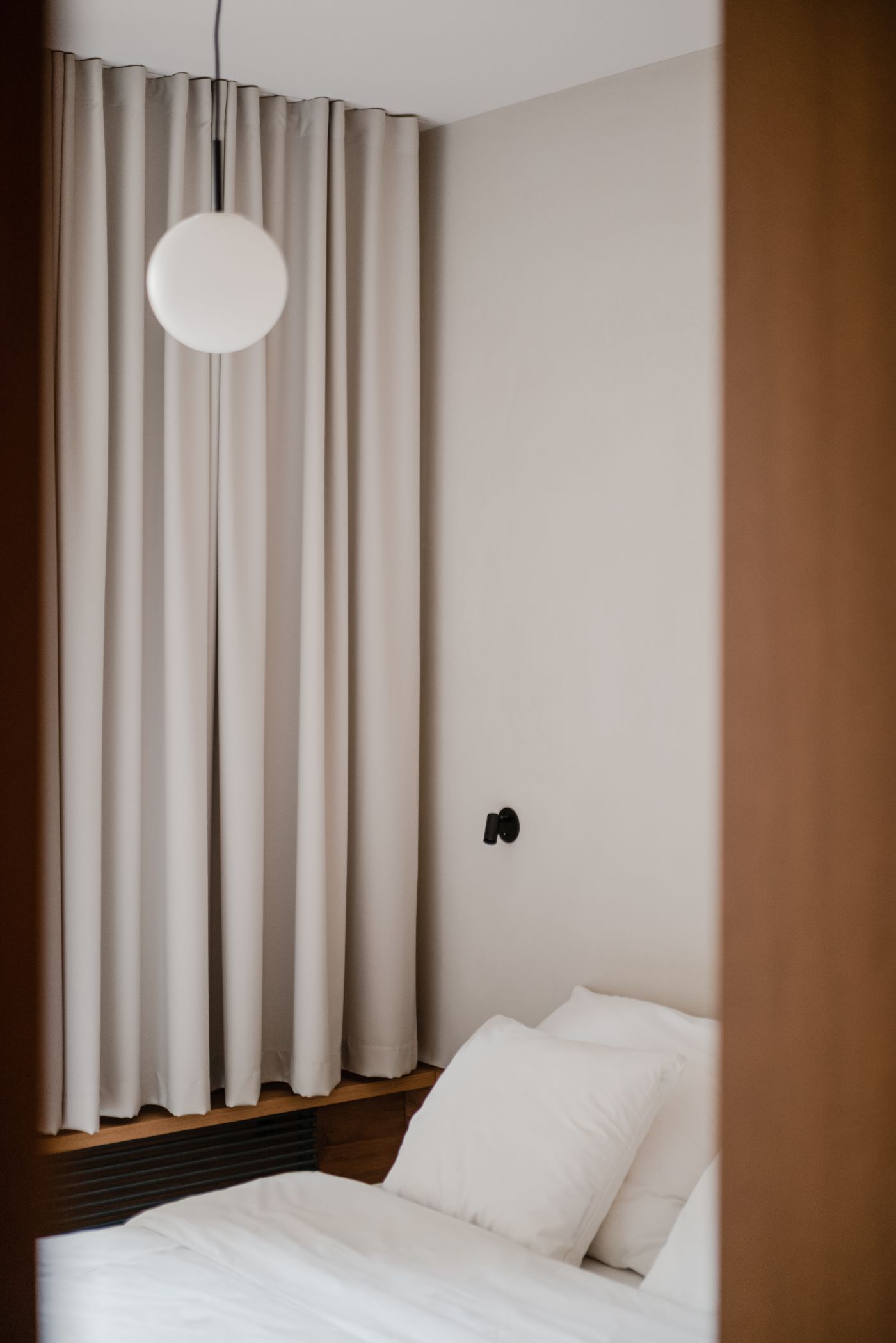 Hideaway Home by ACOS, interiors, apartment, wood, craft, brass