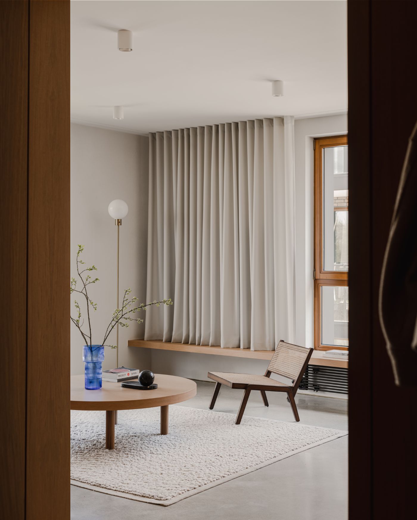 Hideaway Home by ACOS, interiors, apartment, wood, craft, brass