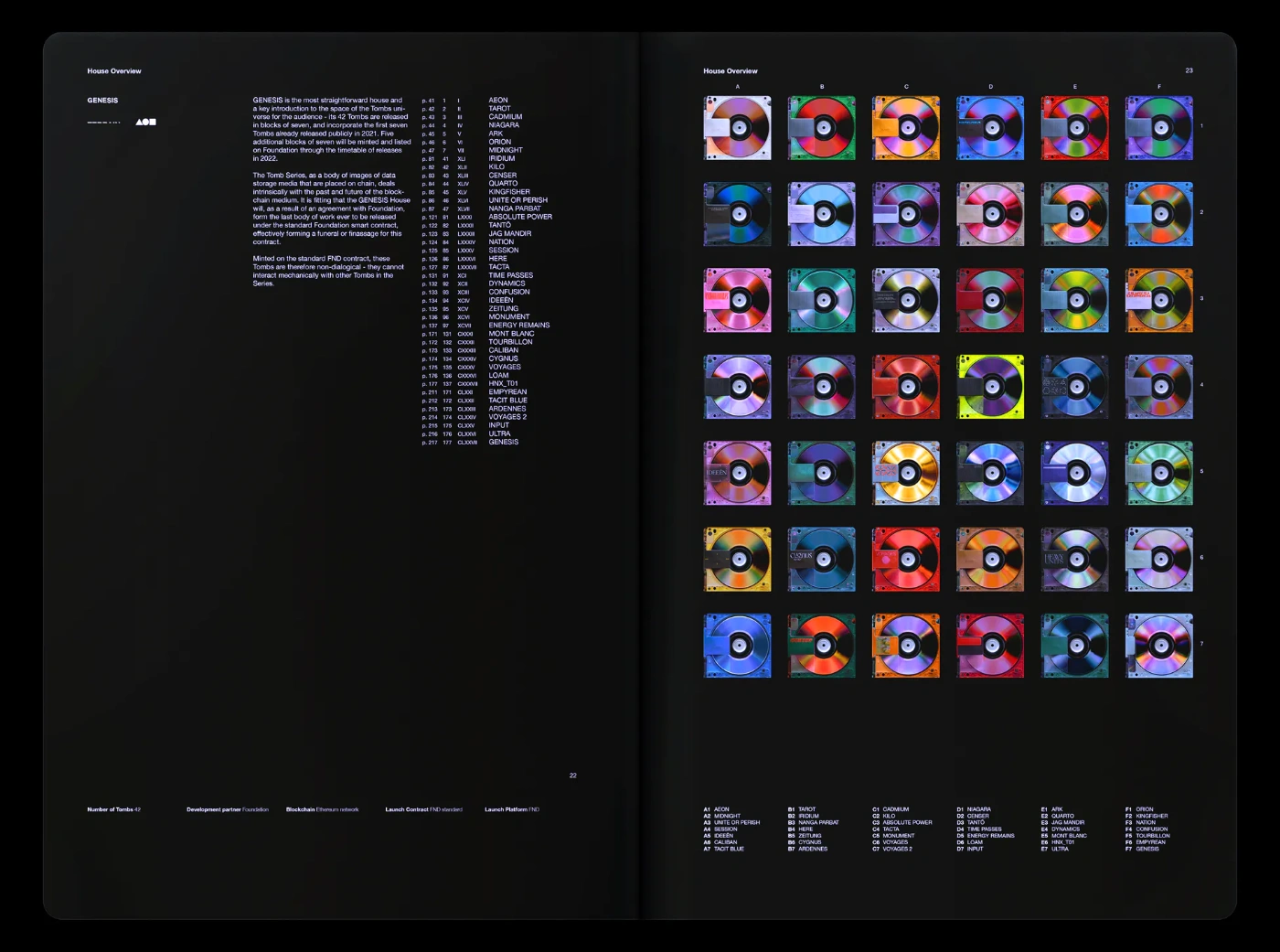Tomb Series by David Rudnick — The Tomb Series presents digitally rendered optical discs positioned centrally against pure black voids.