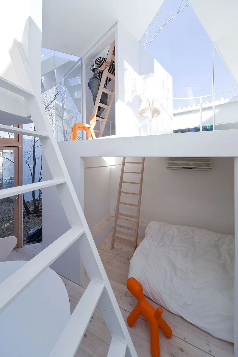 House Before House in Utsunomiya by Sou Fujimoto, japan, architecture, minimalism, white, steel