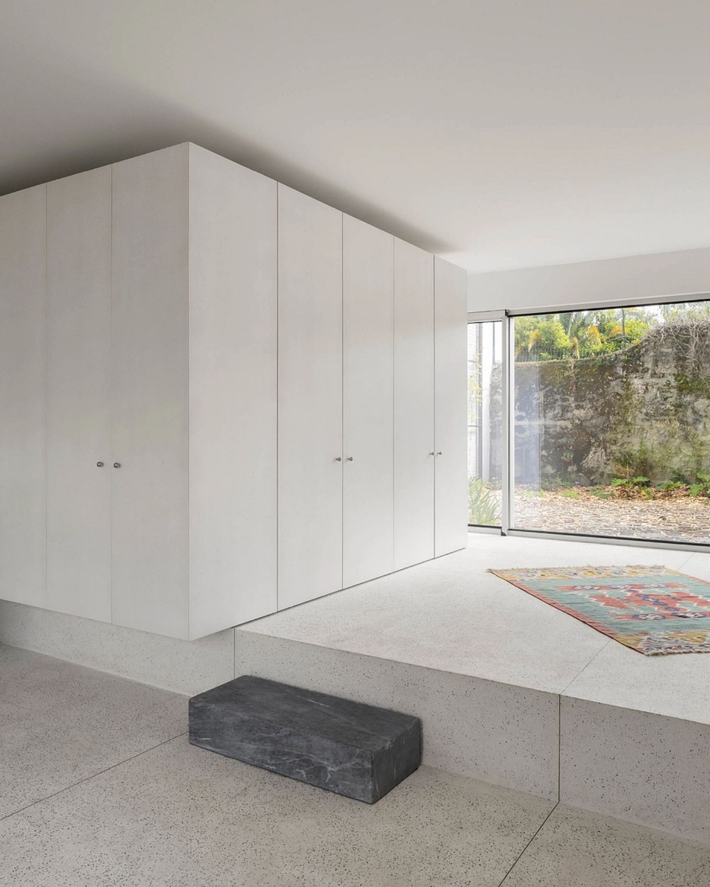 "A Very Tiny Palazzo" by Fala Atelier, pavilion, concrete, minimalism, interiors, architecture