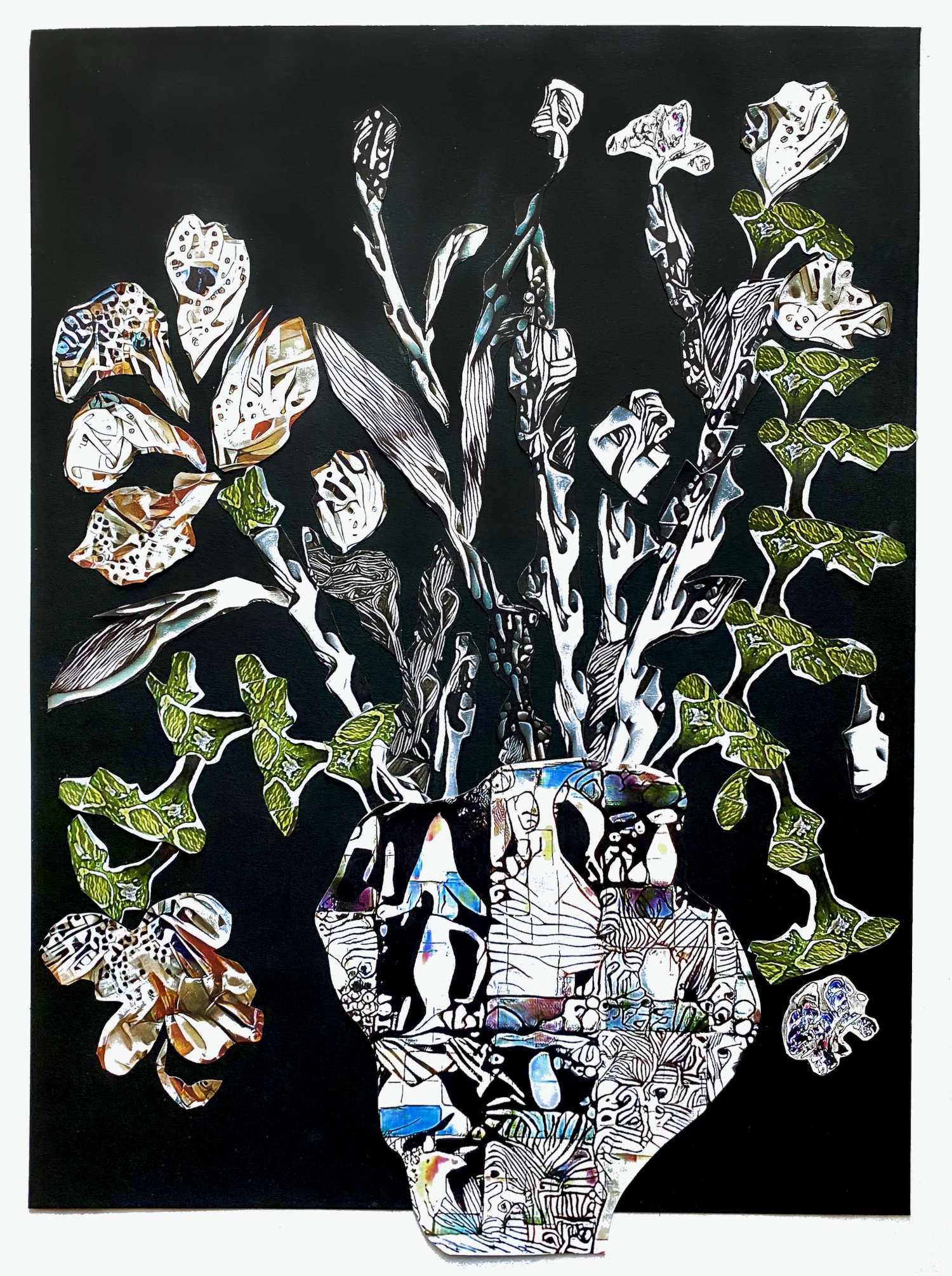 Selected AI works by Helena Sarin, AI, art, GAN, fashion, photography