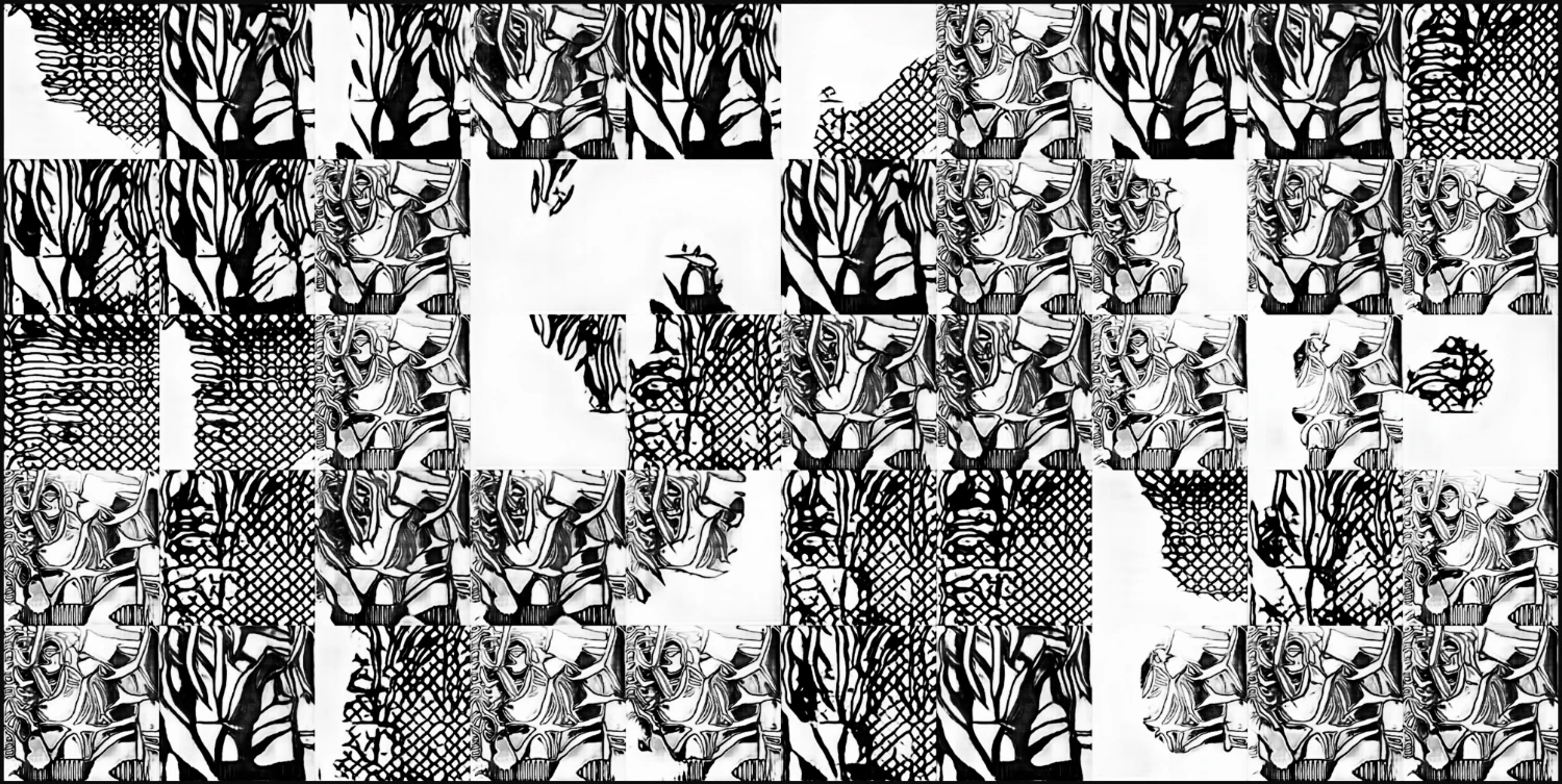 Selected AI works by Helena Sarin, AI, art, GAN, fashion, photography