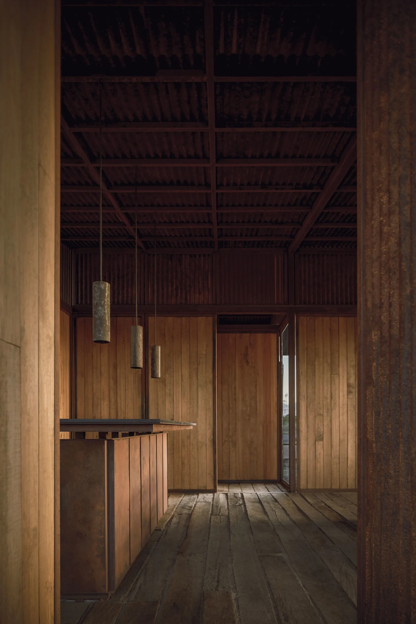 Tierra Tinta Pavilion by CoA Arquitectura, mexico, architecture, minimalism, pavilion, steel