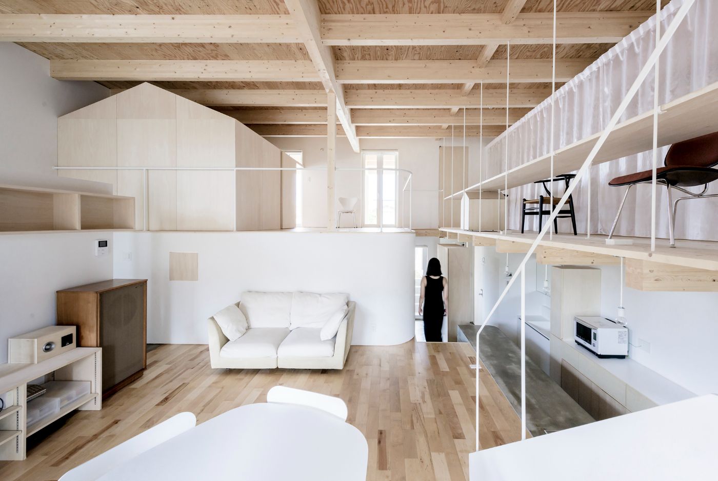 Roof and Rectangular House by Jun Igarashi Architects, japan, familyhouse, architecture, minimalism, interiors