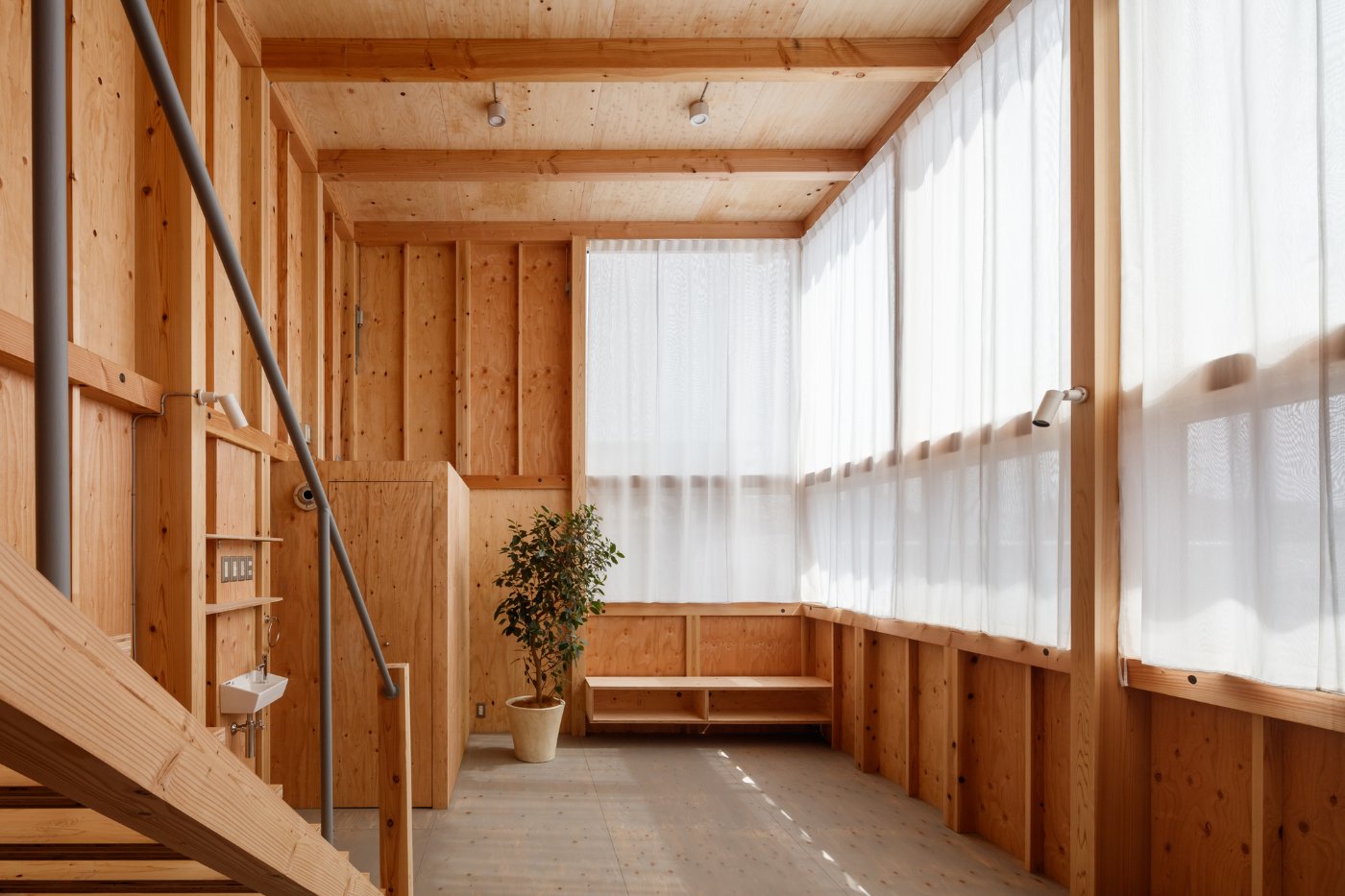 Minimum House in Toyota by Nori Architects, japan, architecture, familyhouse, wood, minimalism