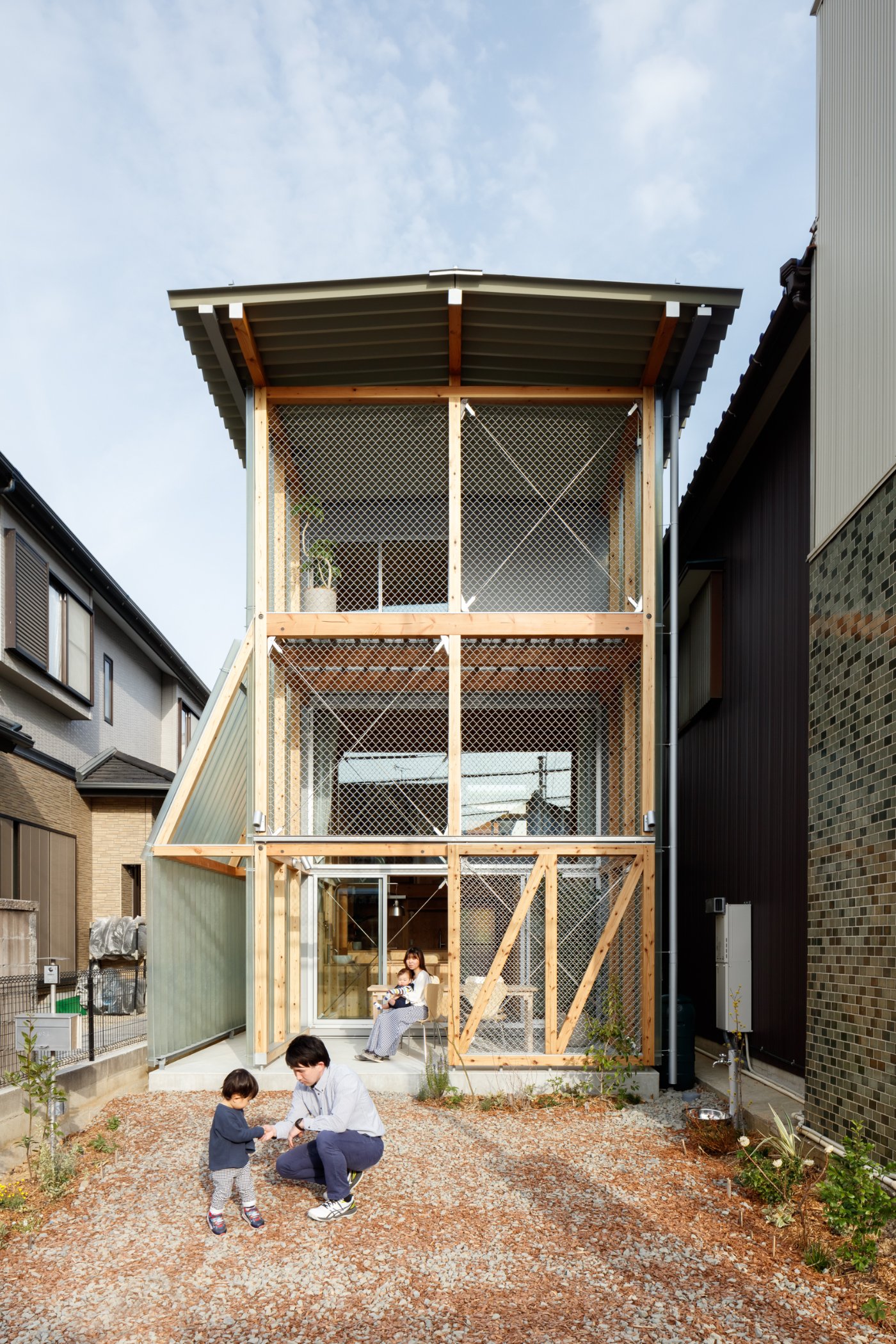 Minimum House in Toyota by Nori Architects, japan, architecture, familyhouse, wood, minimalism